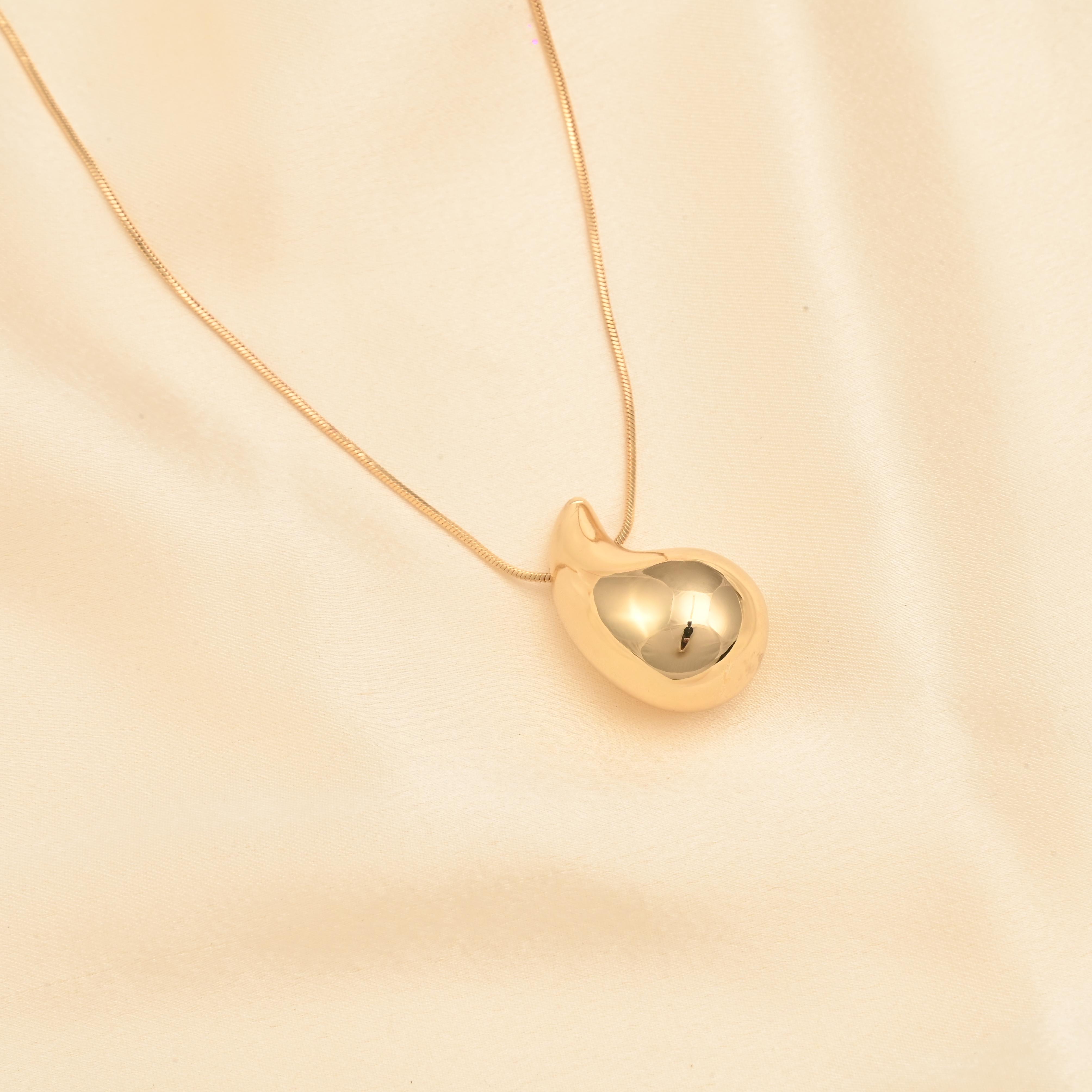 Water Drop Pendant Necklace, Hailey