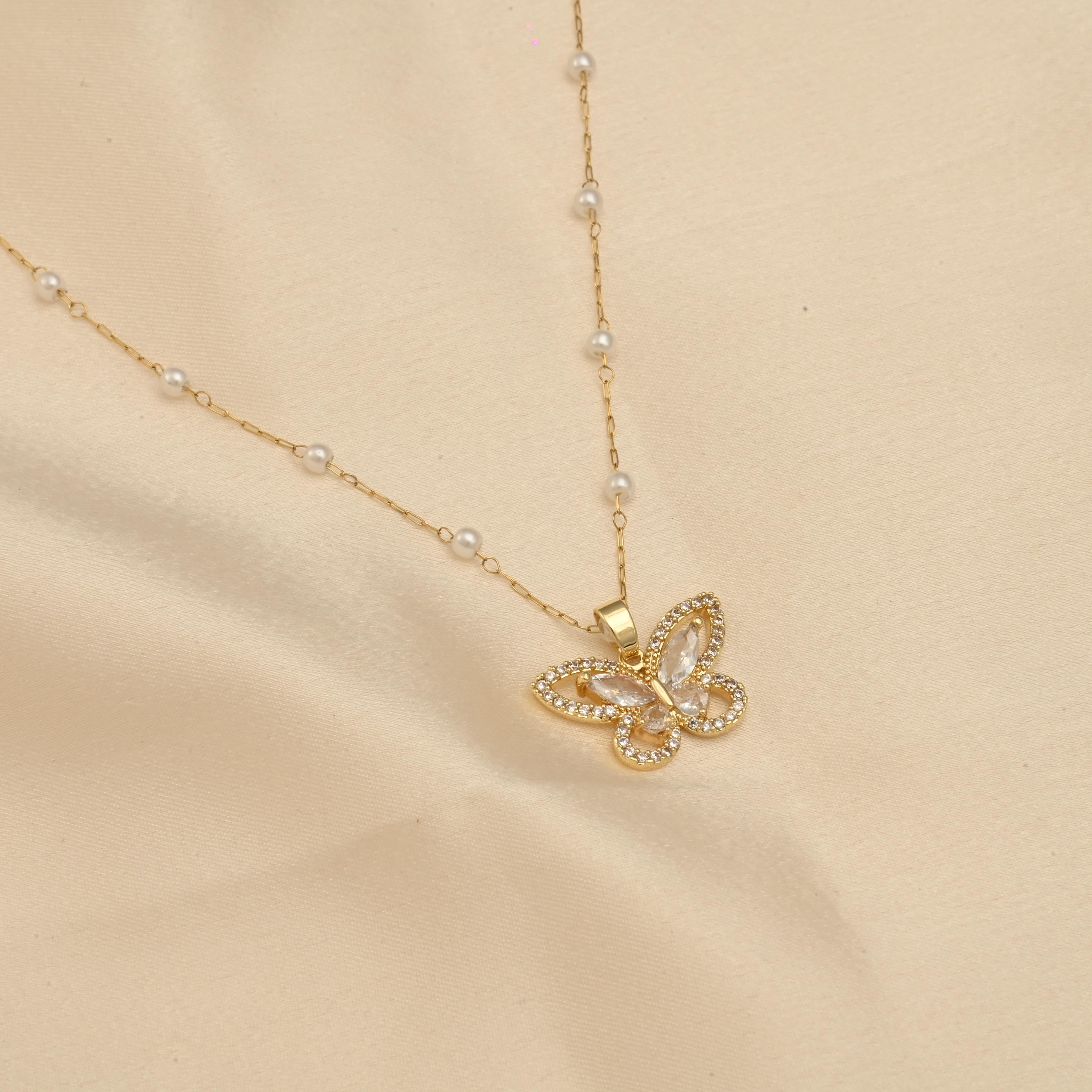 Delicate Butterfly Necklace