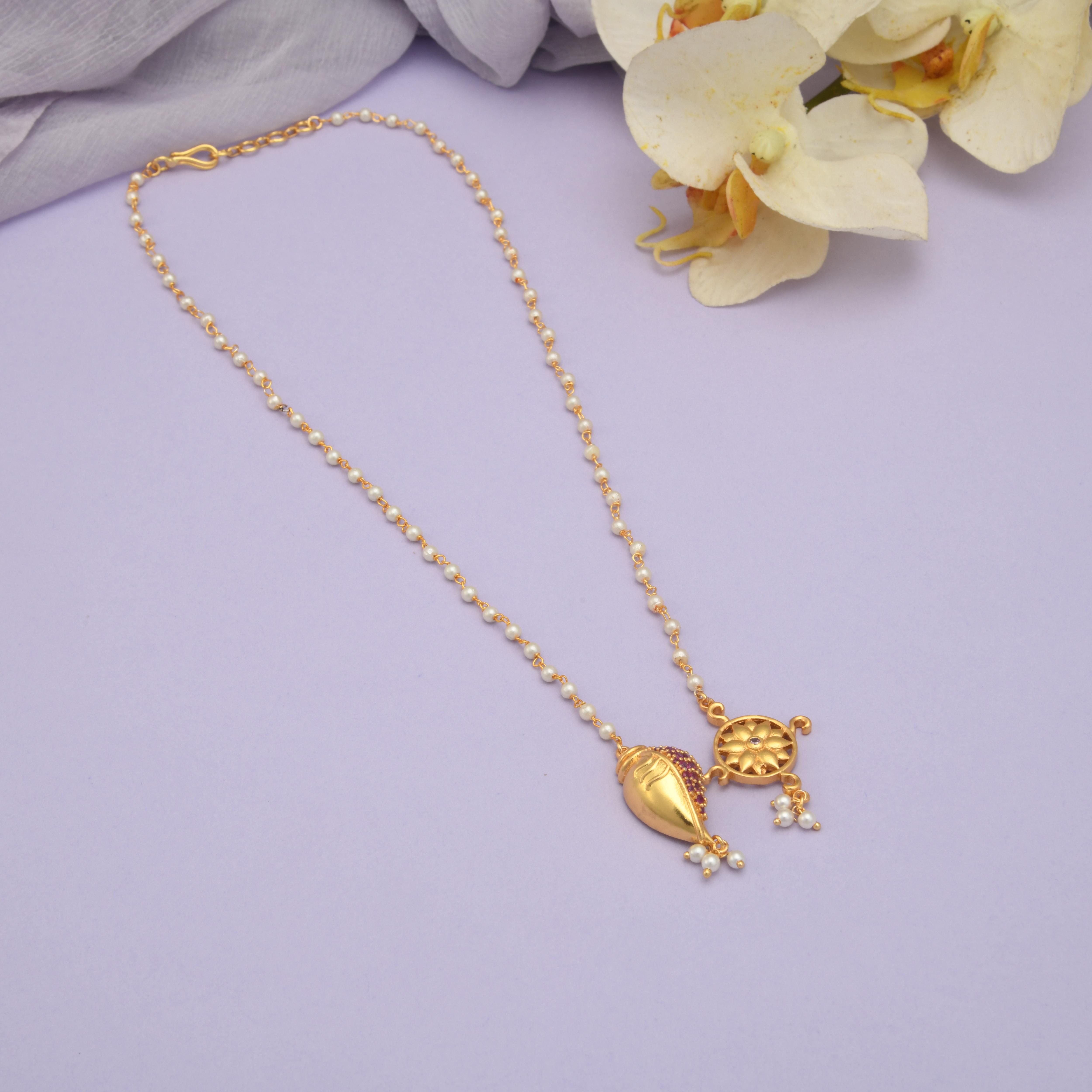 Shankha-Chakra Necklace