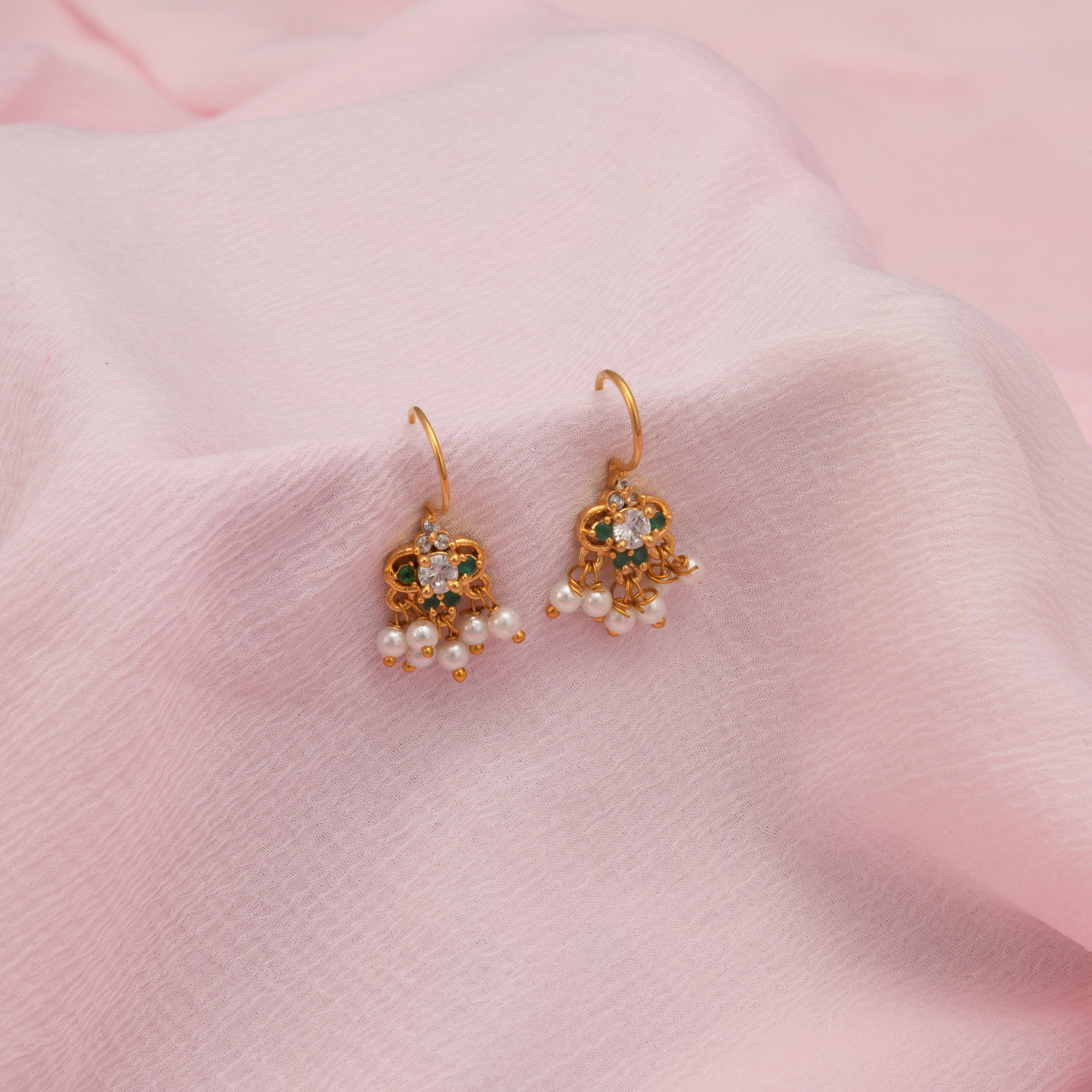 Kashvi Green Stone Bugadi