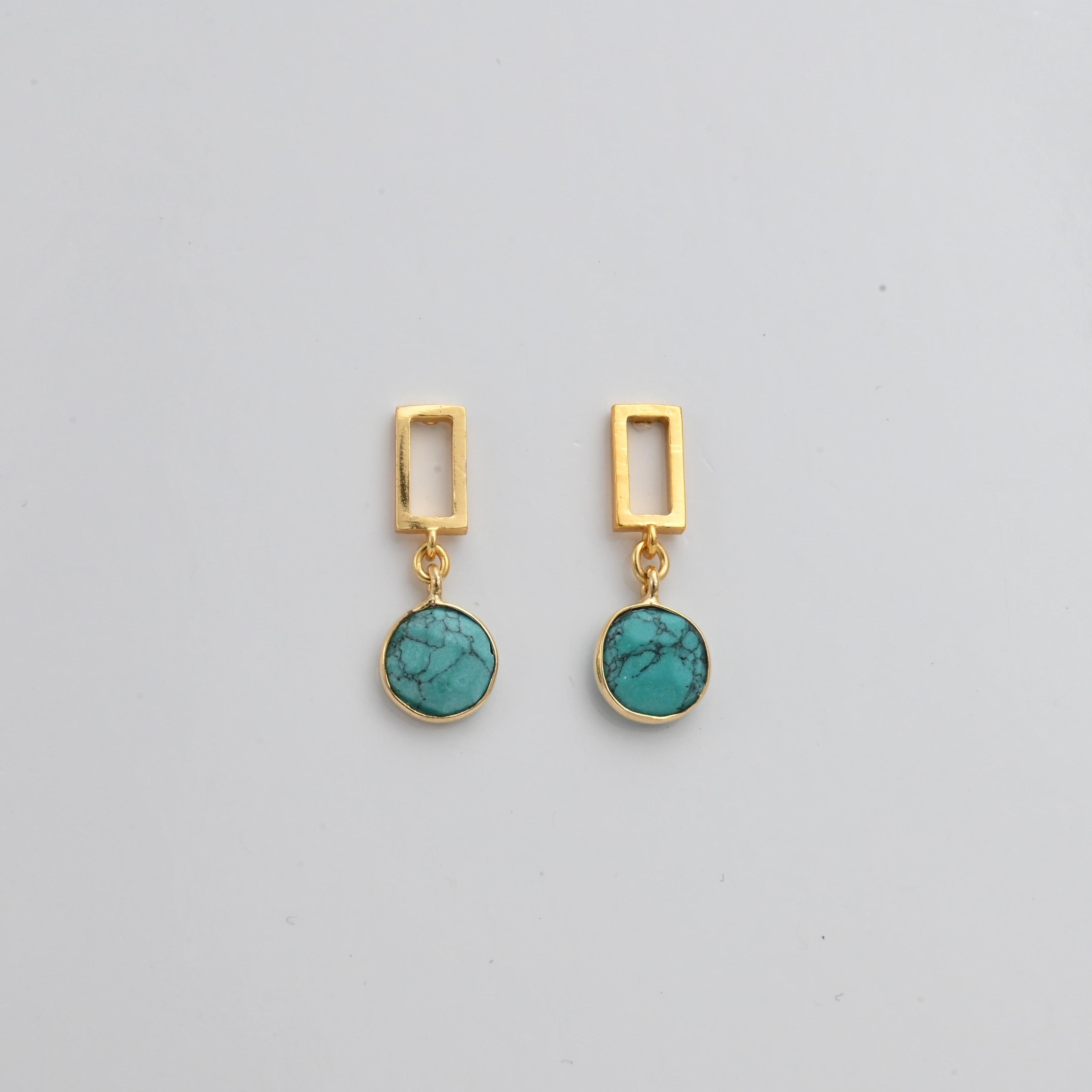 Mae Turquoise Earrings