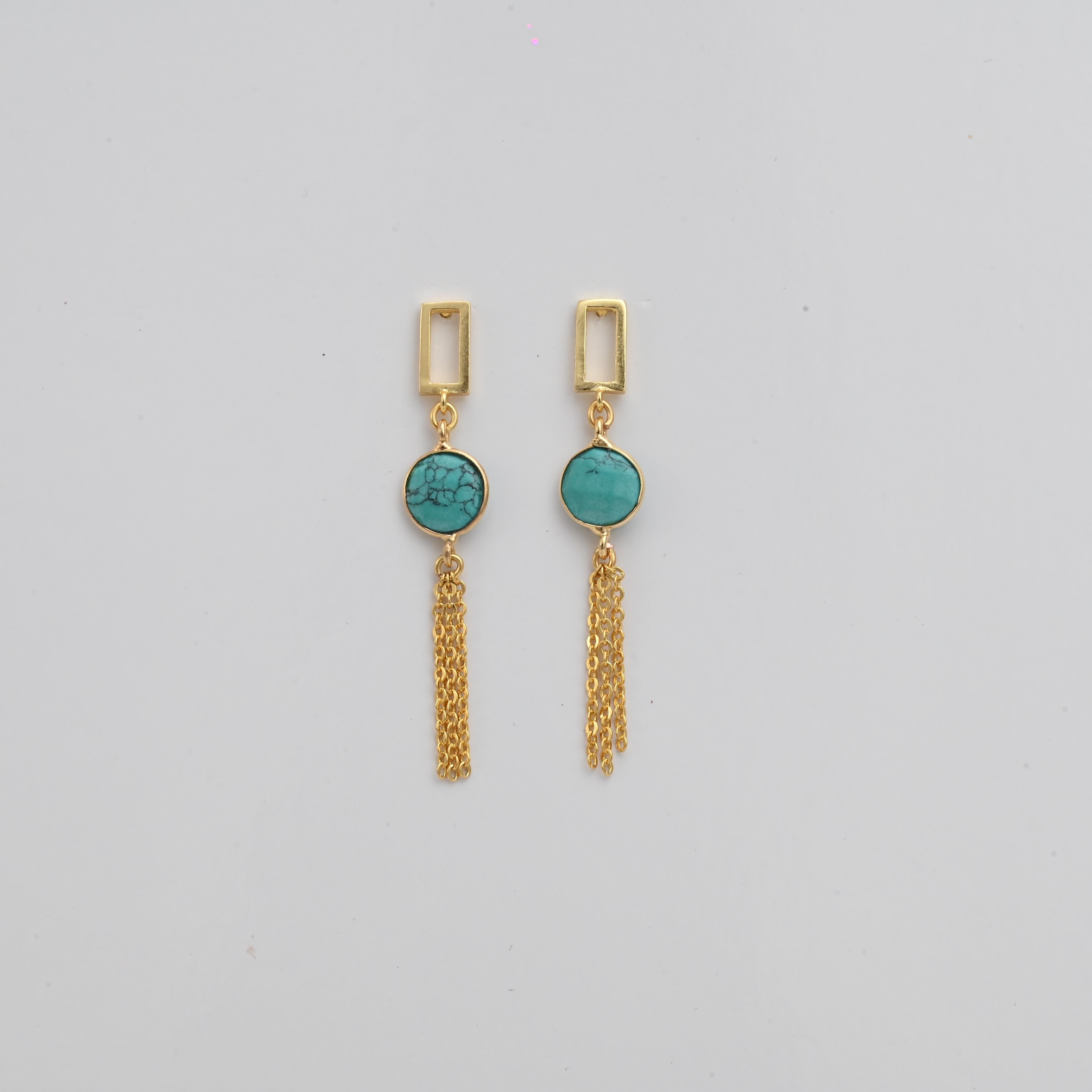 Lina Turquoise Earrings