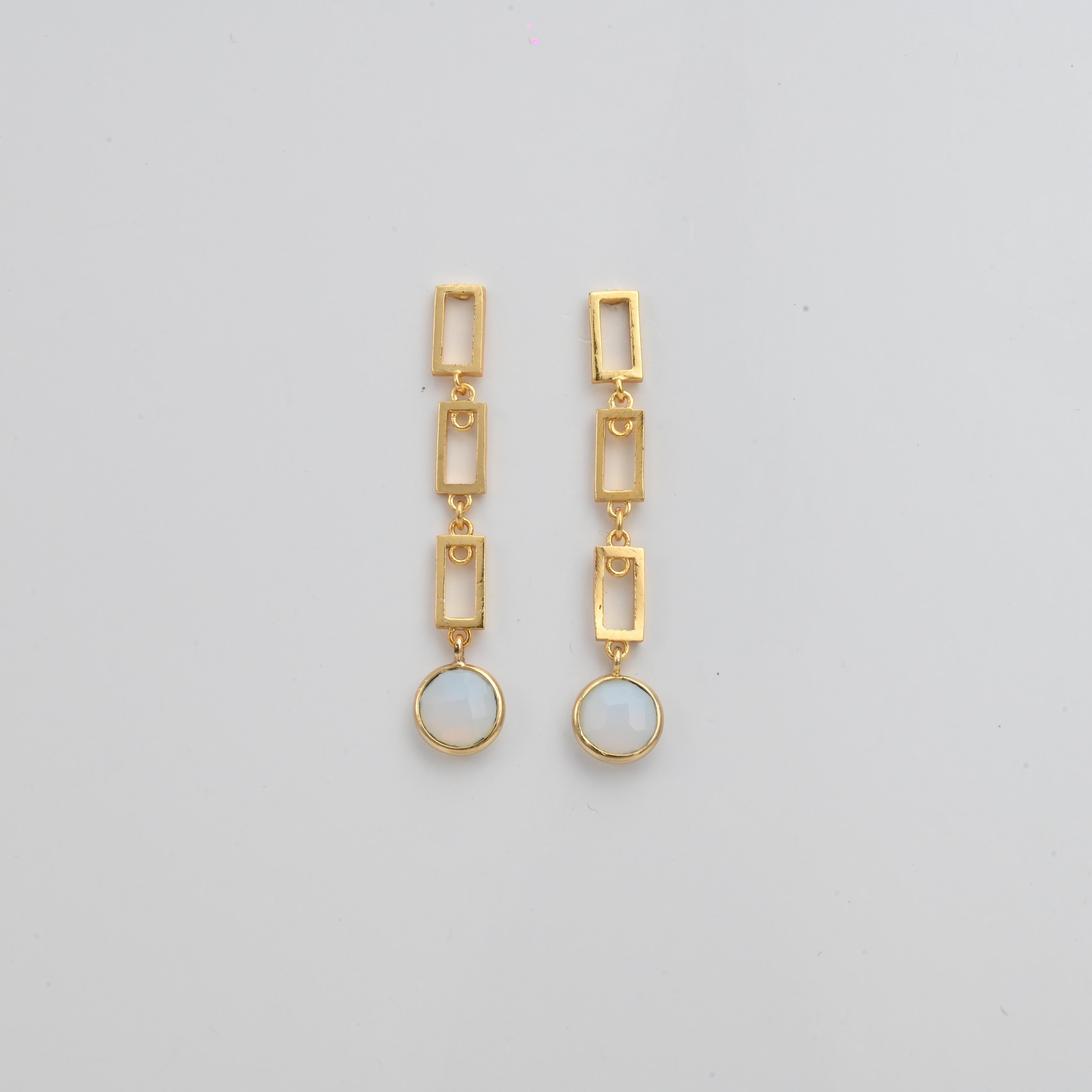 Celine Moonstone Earring
