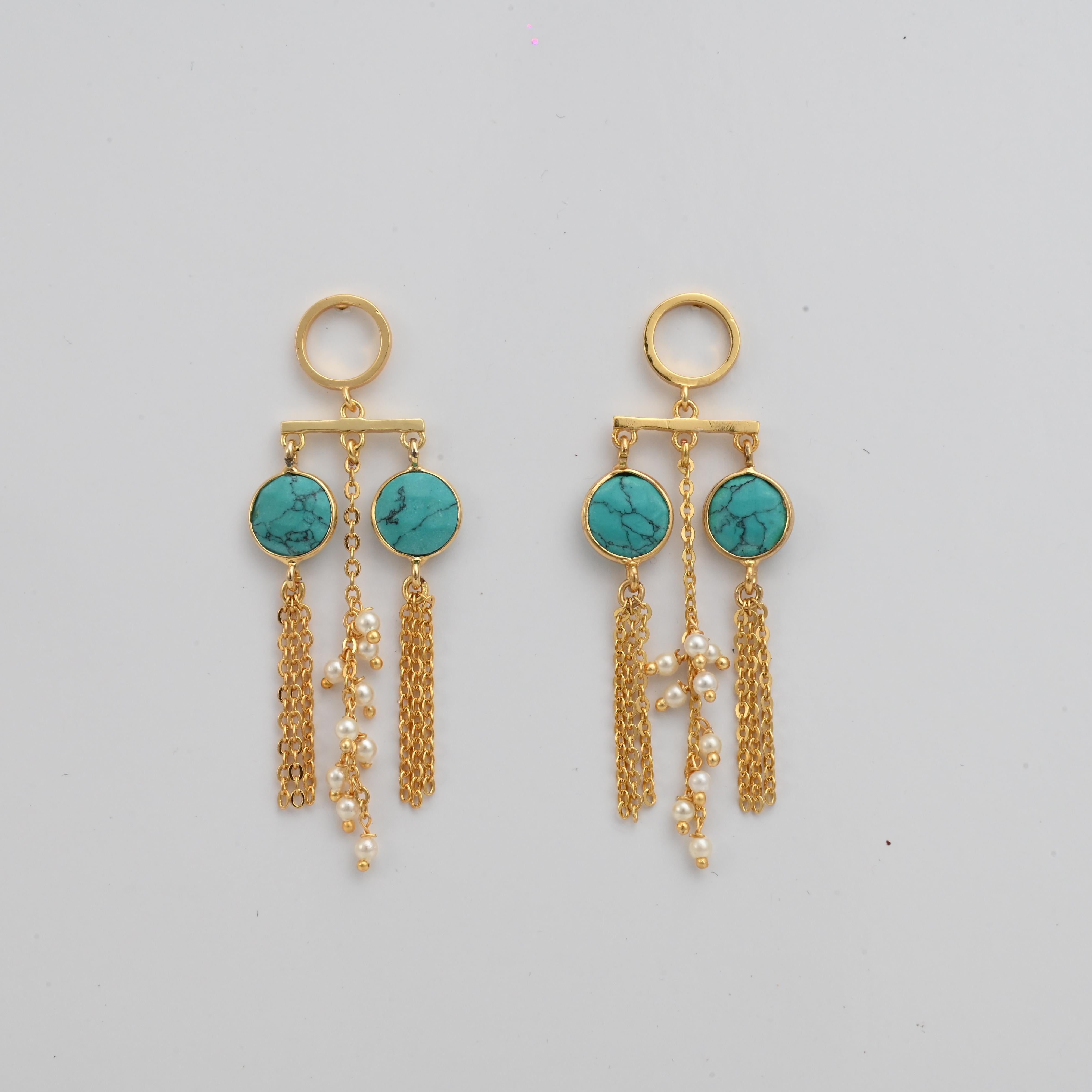 Ivy Gemstone Earrings