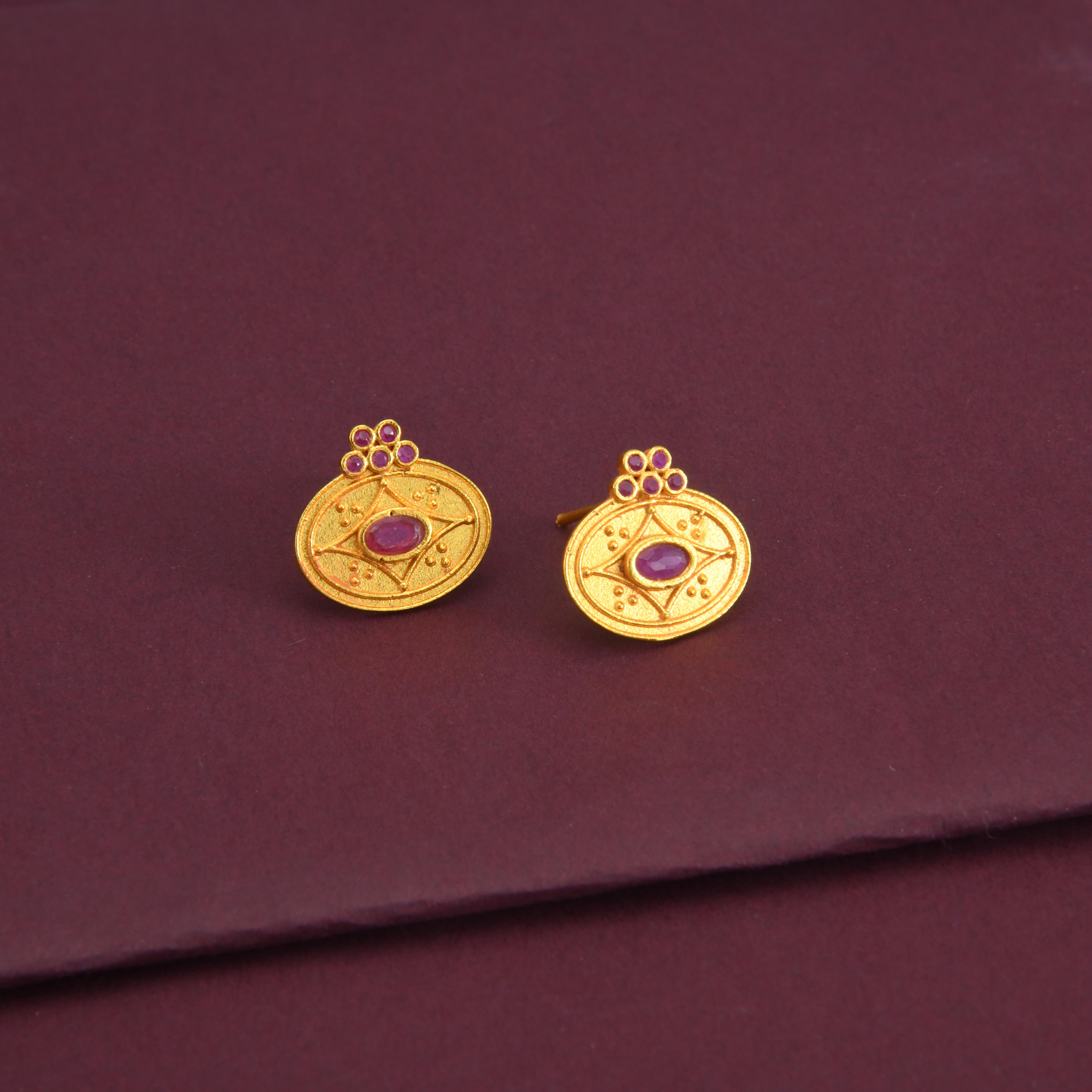 Kuncham Earrings-Mandira Design