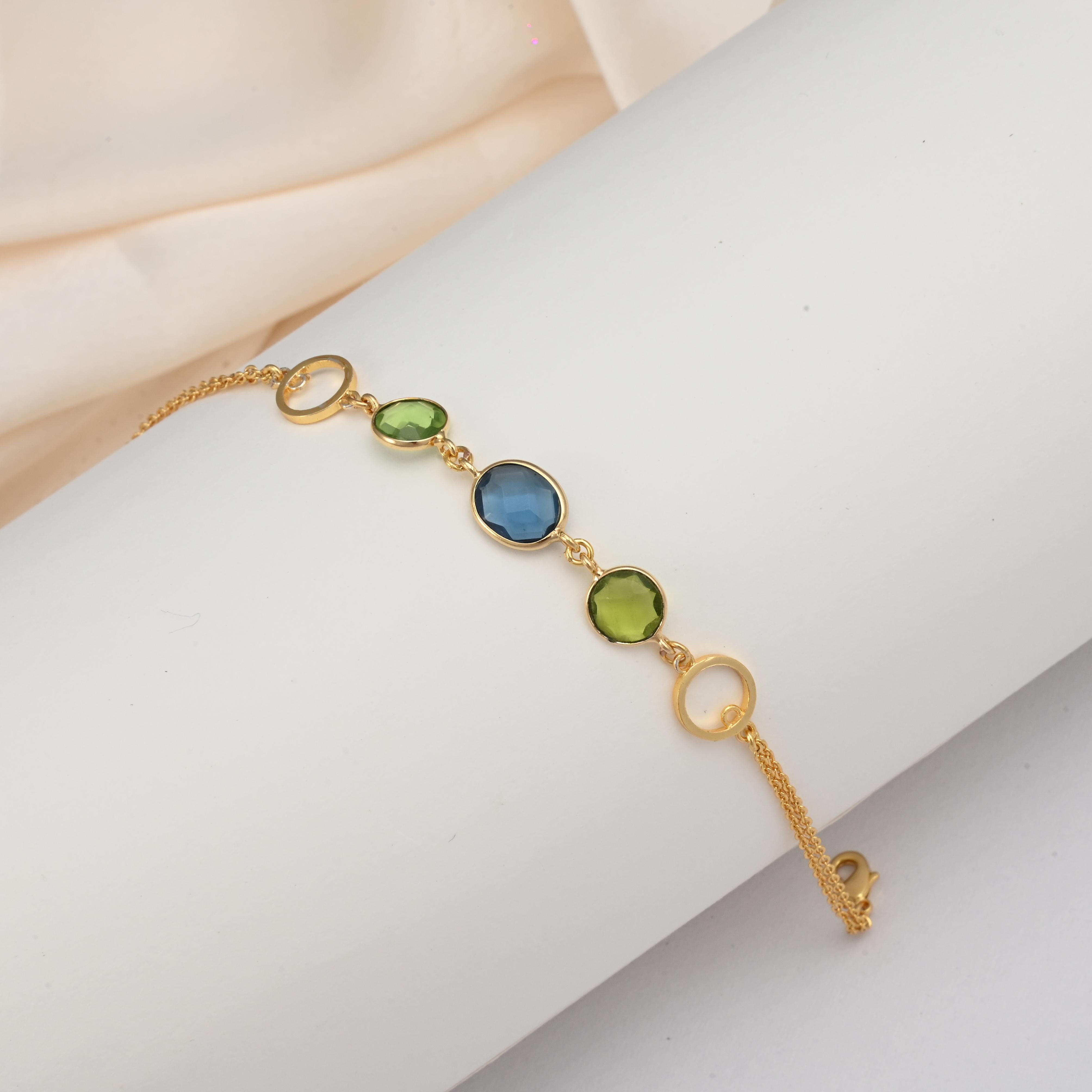Fawn Gemstone Bracelet