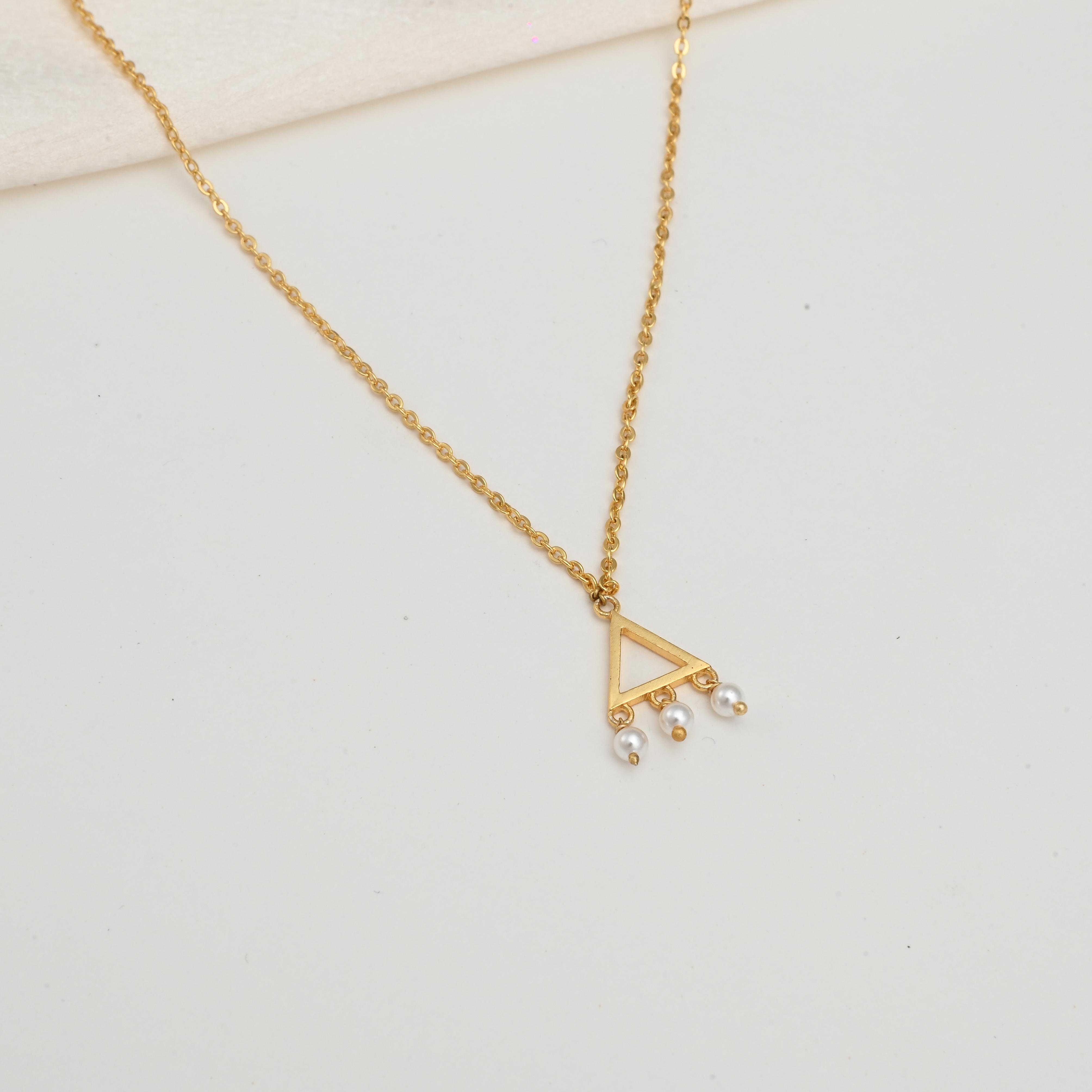 Trio Pearl Necklace