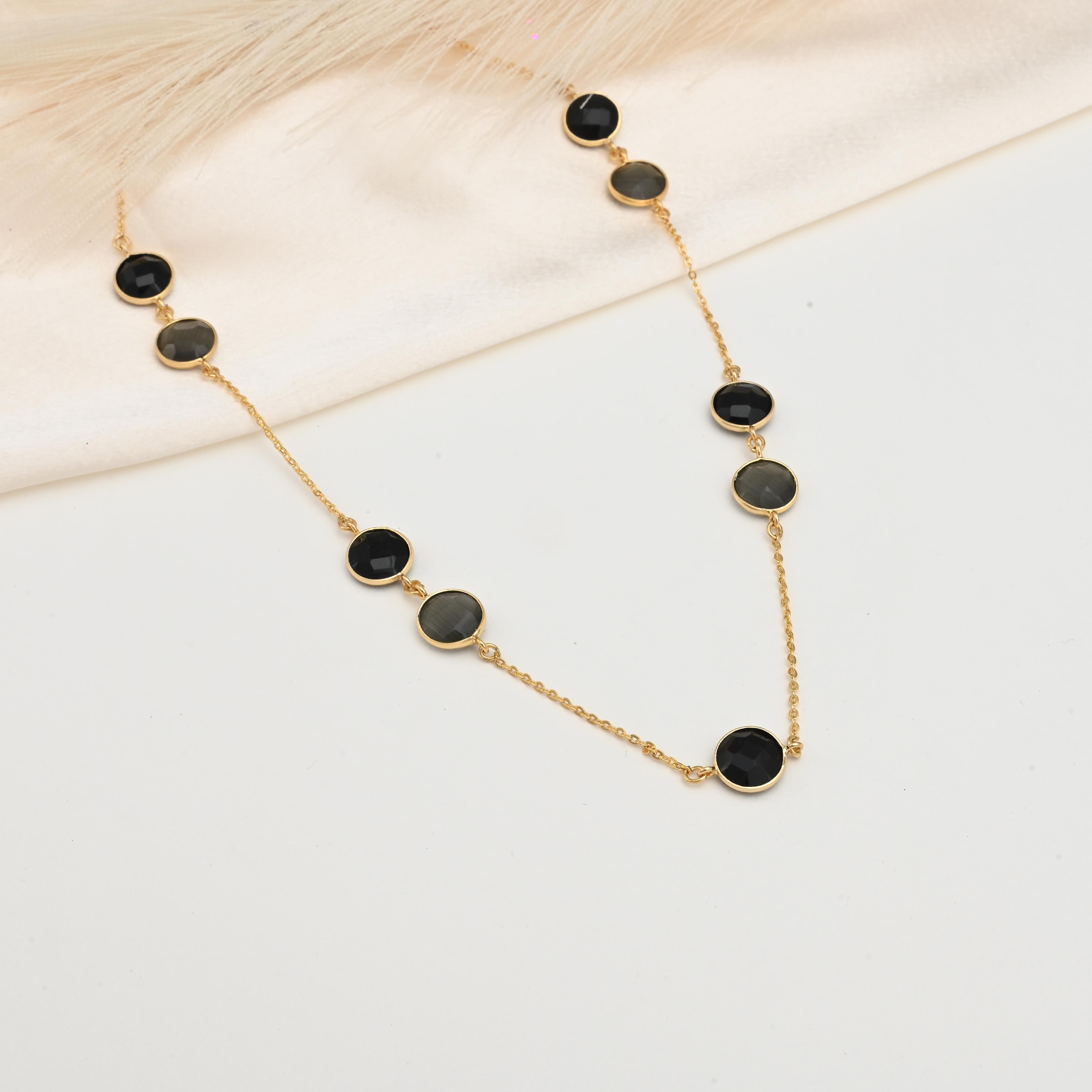 Jane Gemstone Necklace
