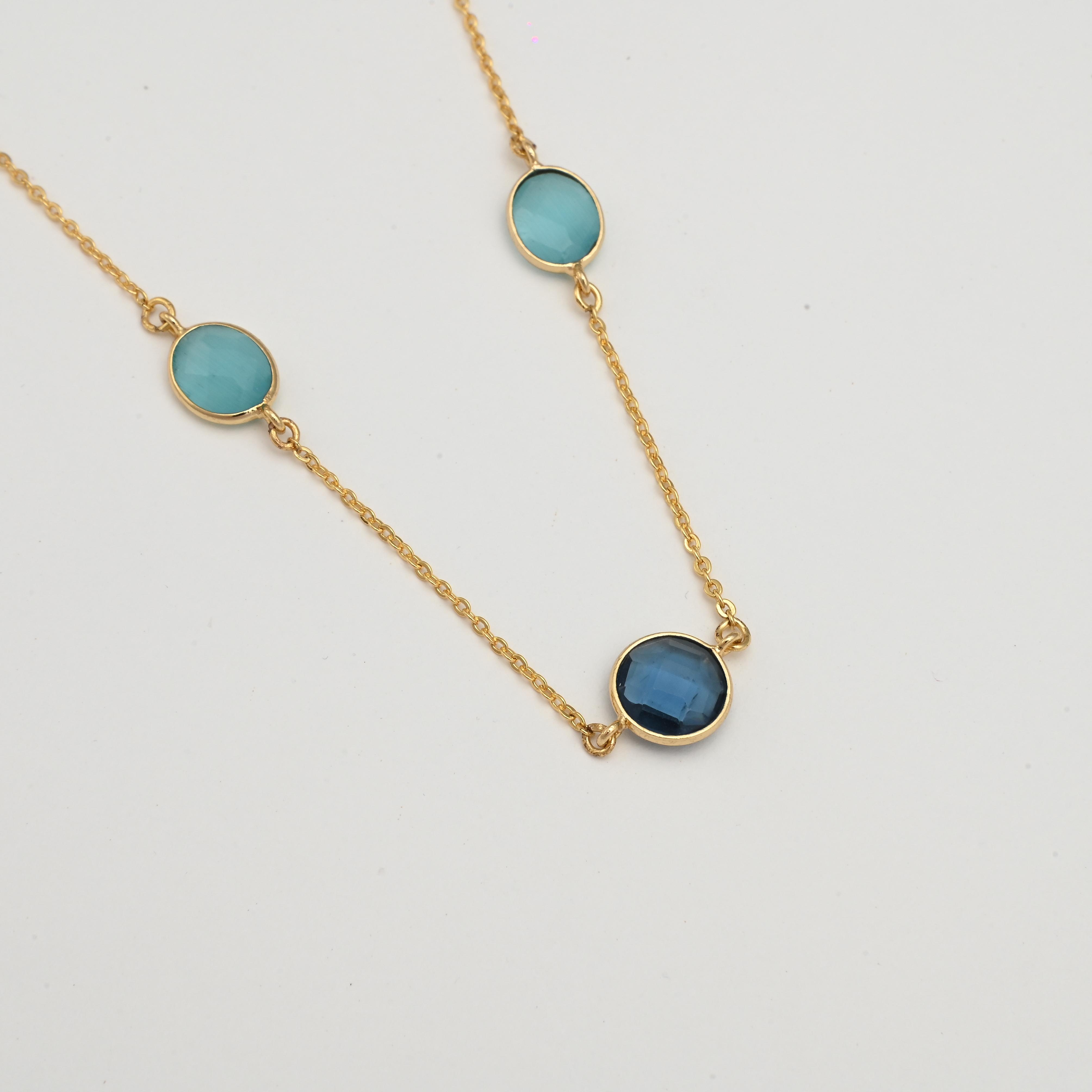 Aura Gemstone Necklace