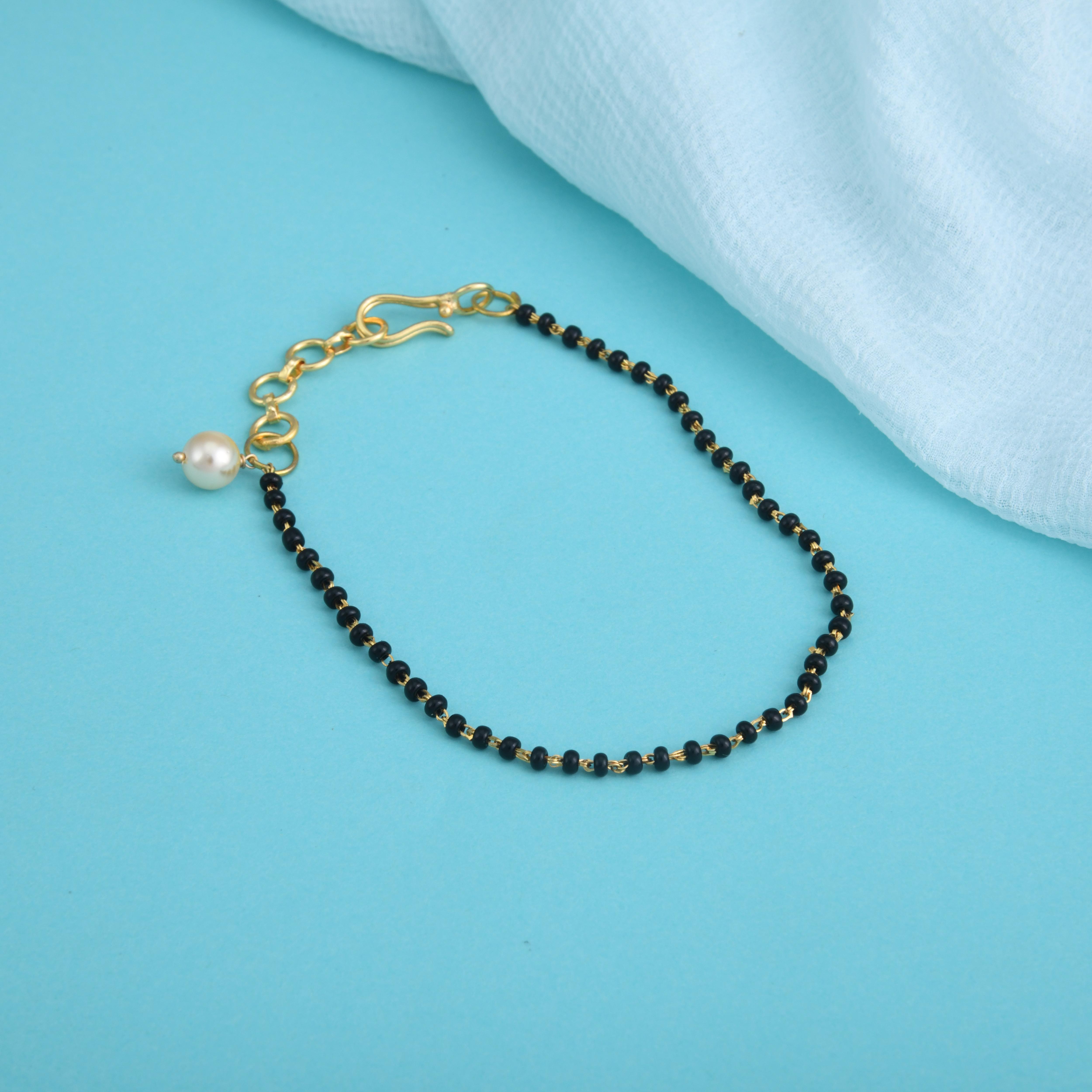 Plain Mangalsutra String Bracelet