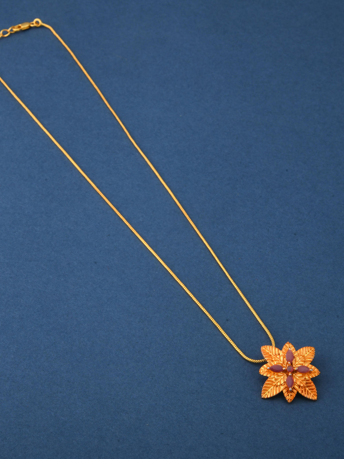 Mint Leaf Pendant Necklace