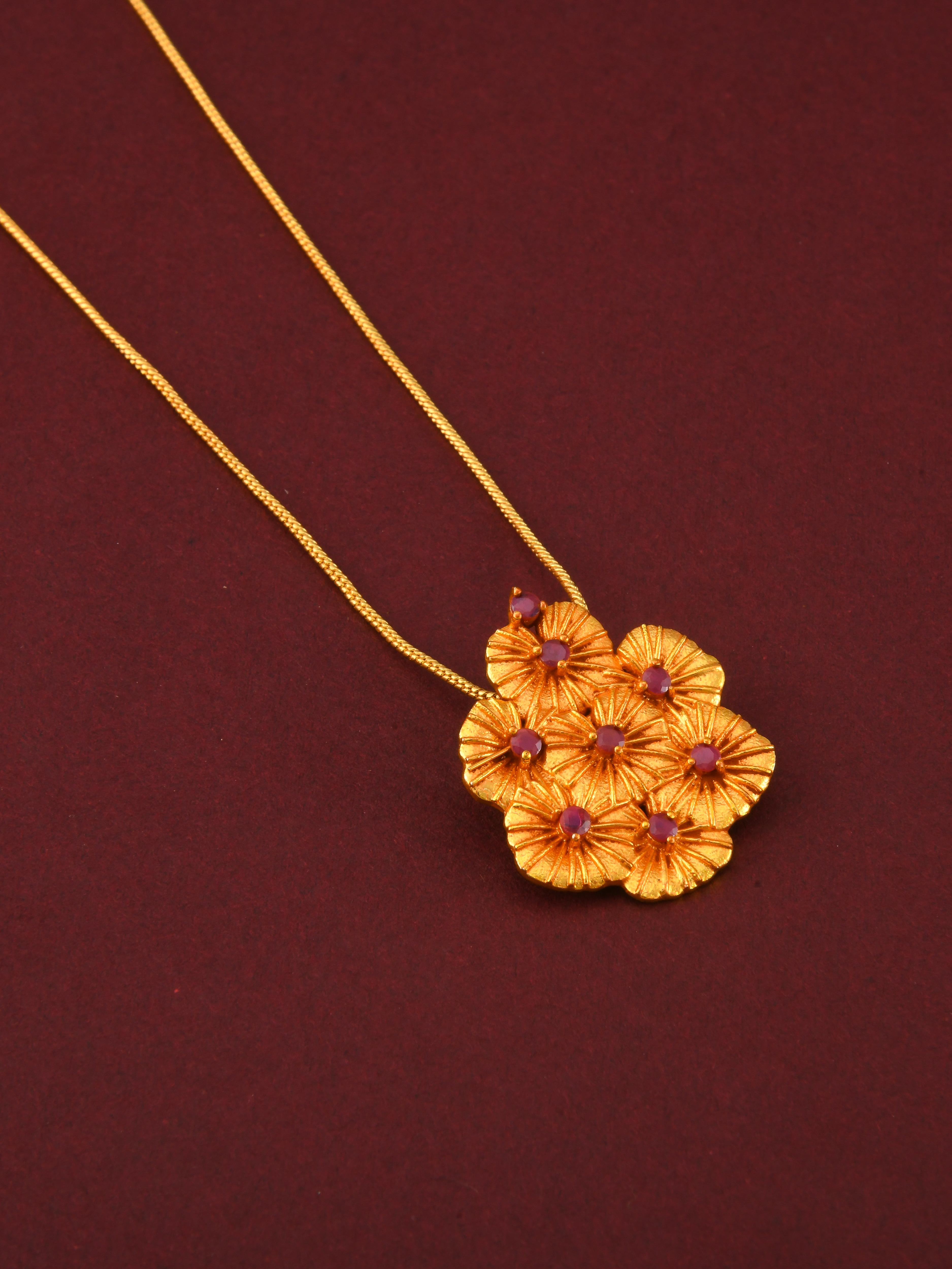 Brahmi Pendant Necklace