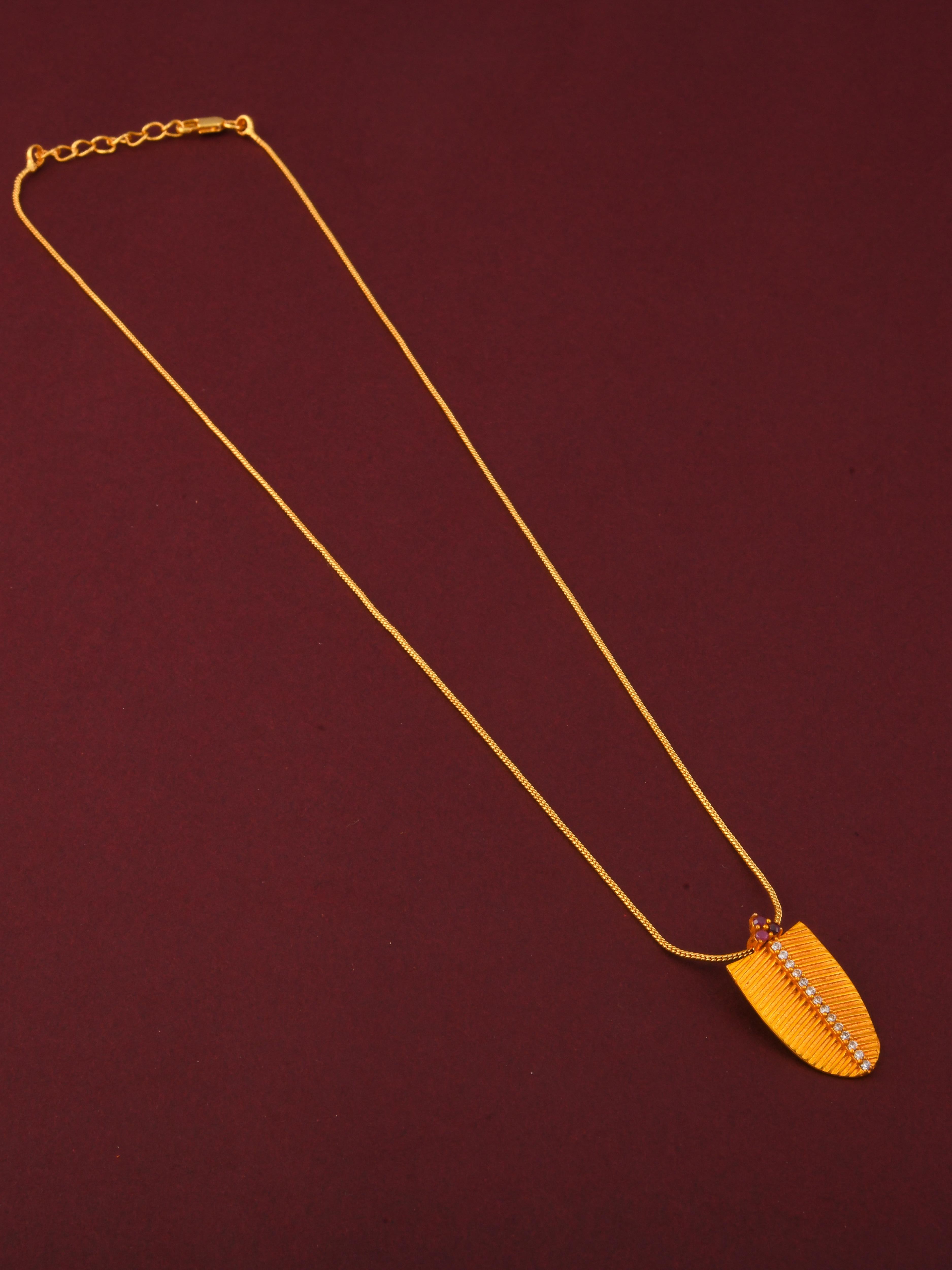 Banana Pendant Necklace