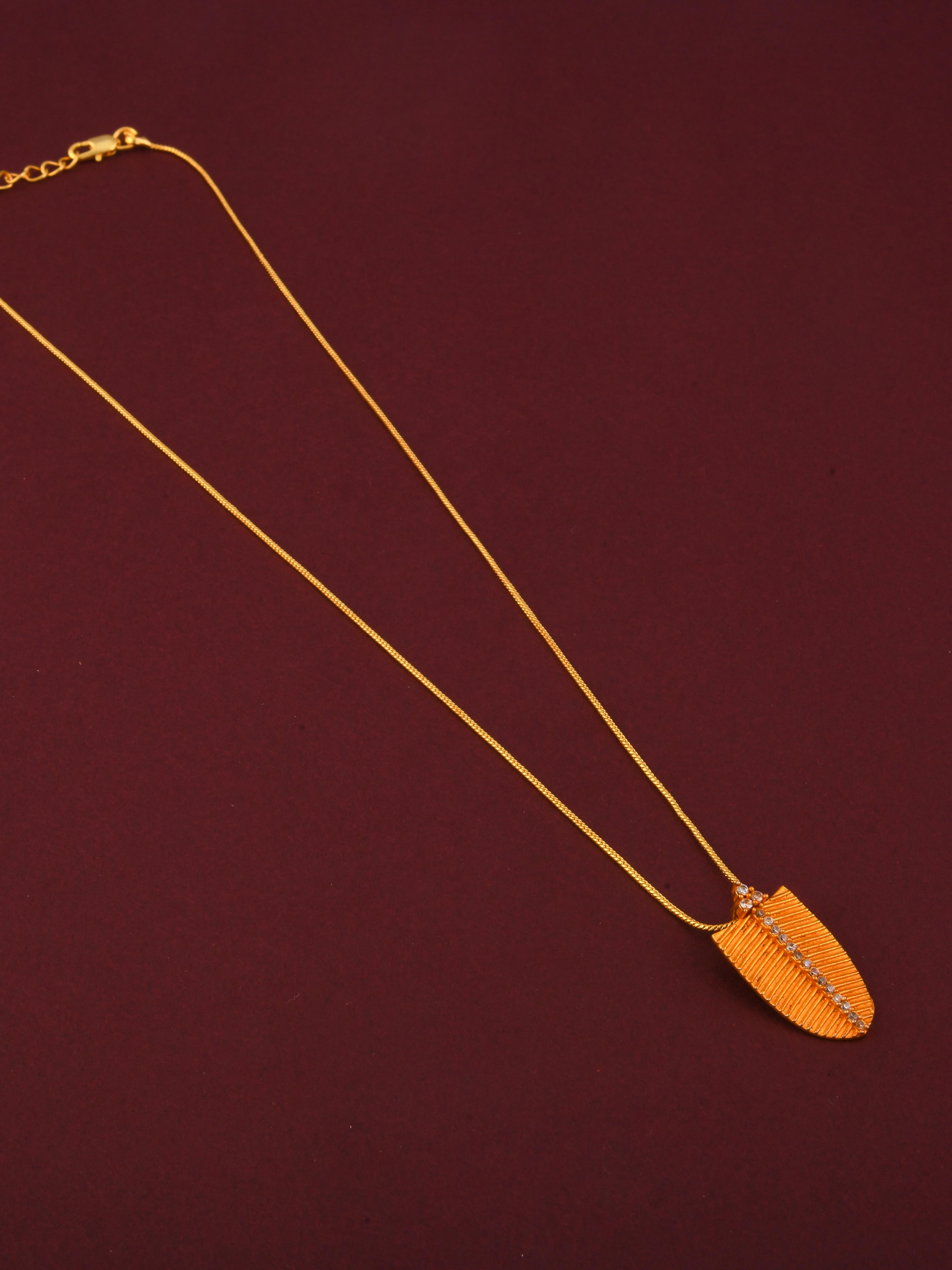 Banana Pendant Necklace