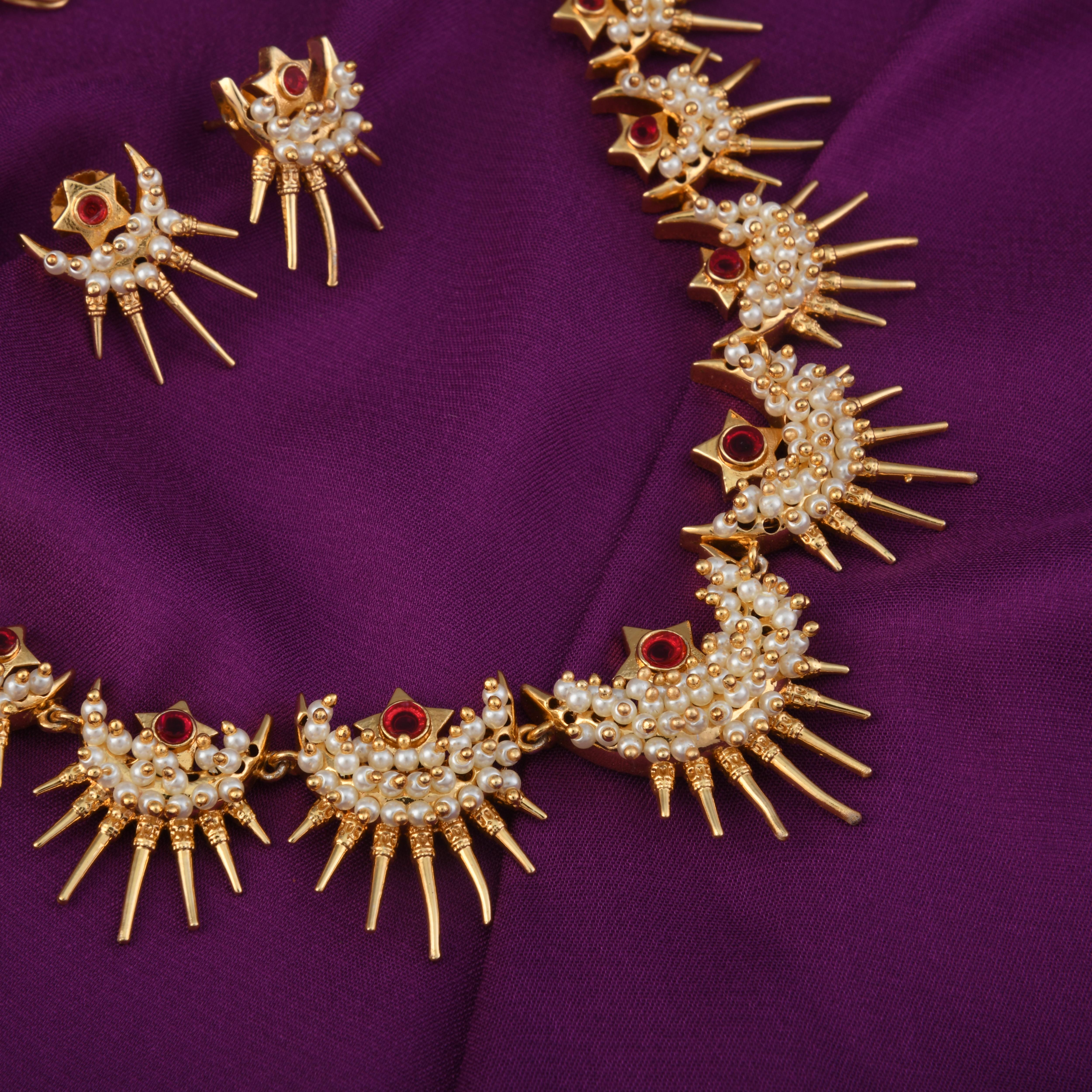 Pearl Chandrakor Choker