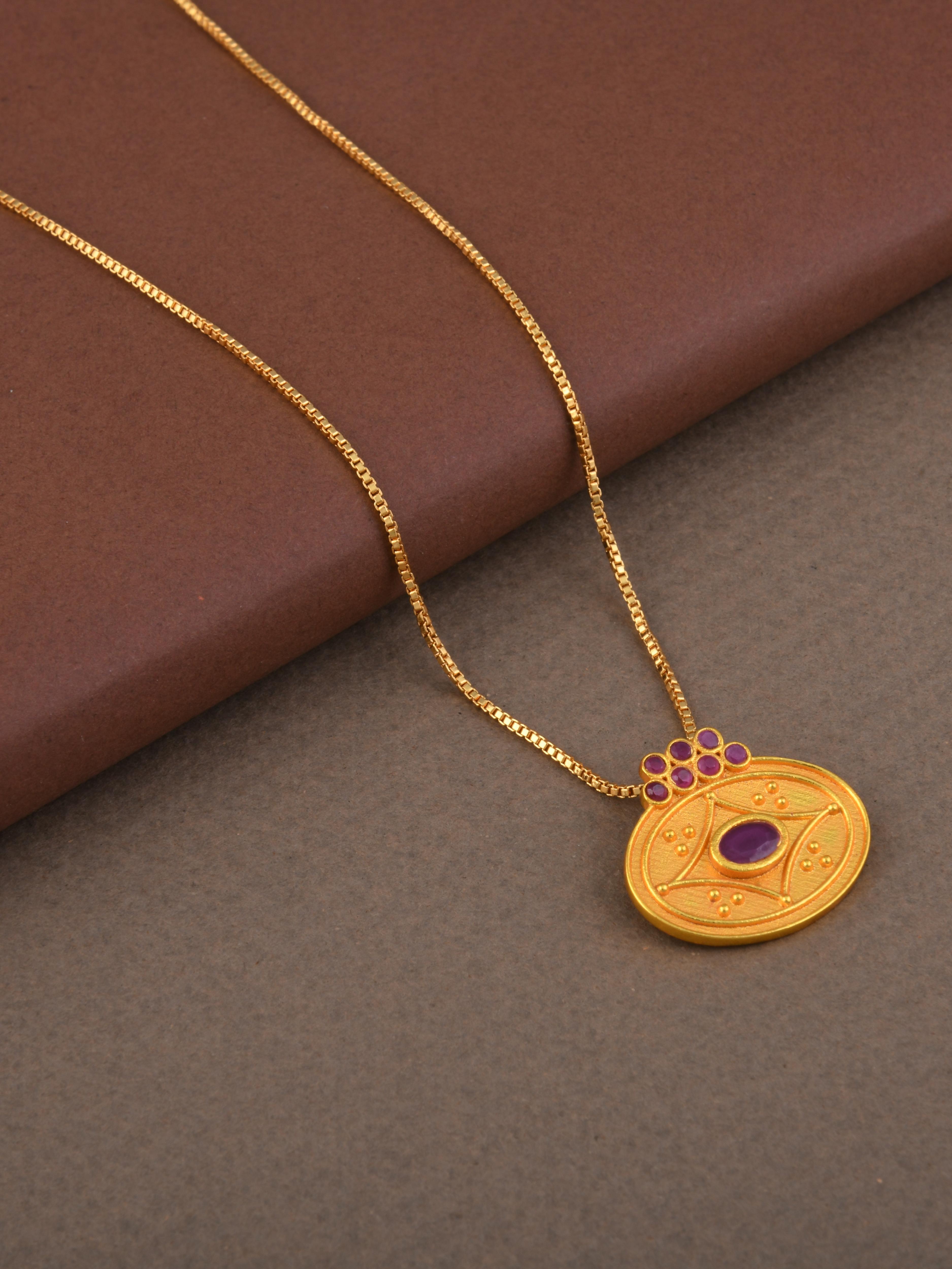 Kuncham Pendant Necklace