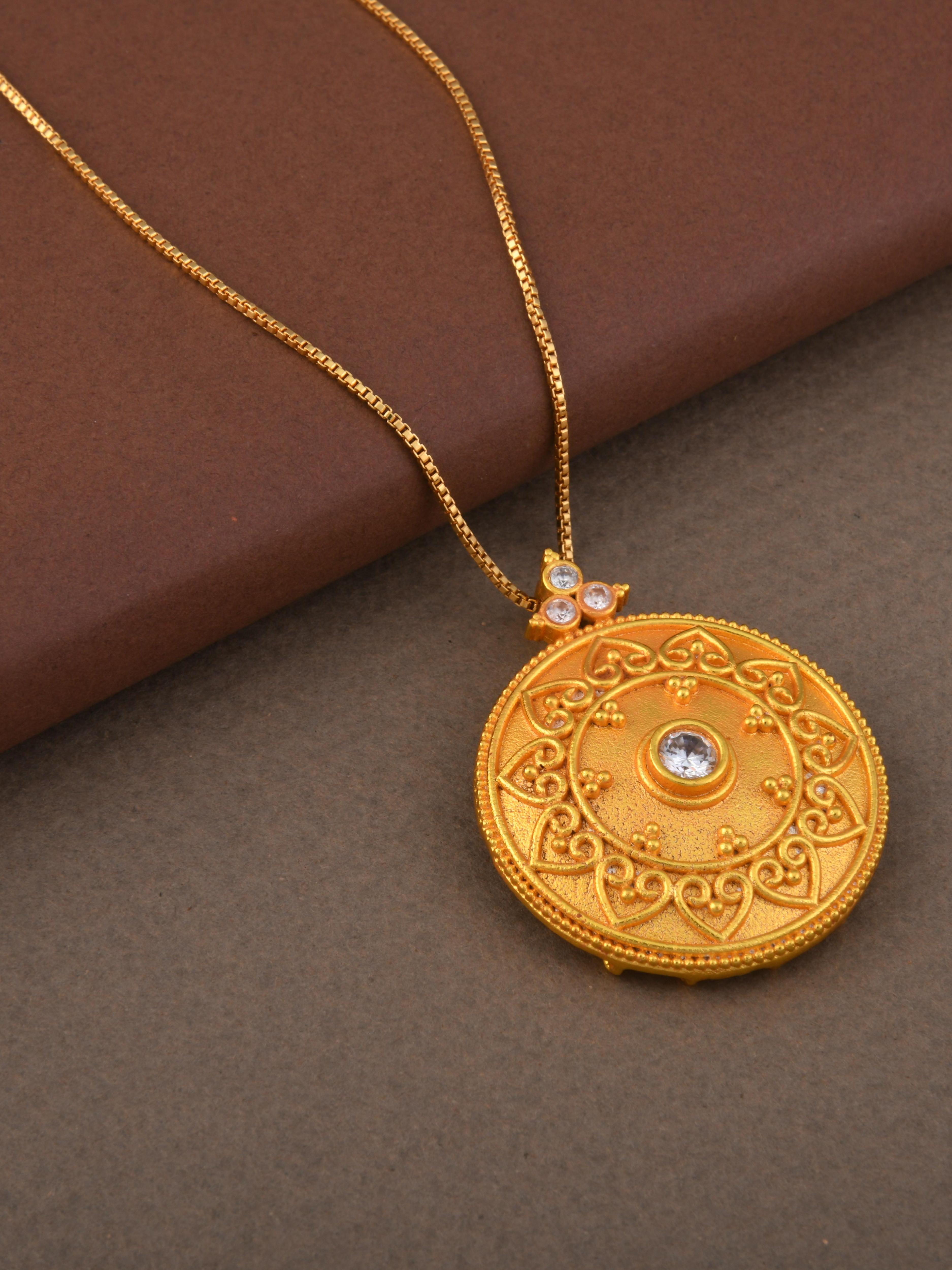 Mandalam Pendant Necklace