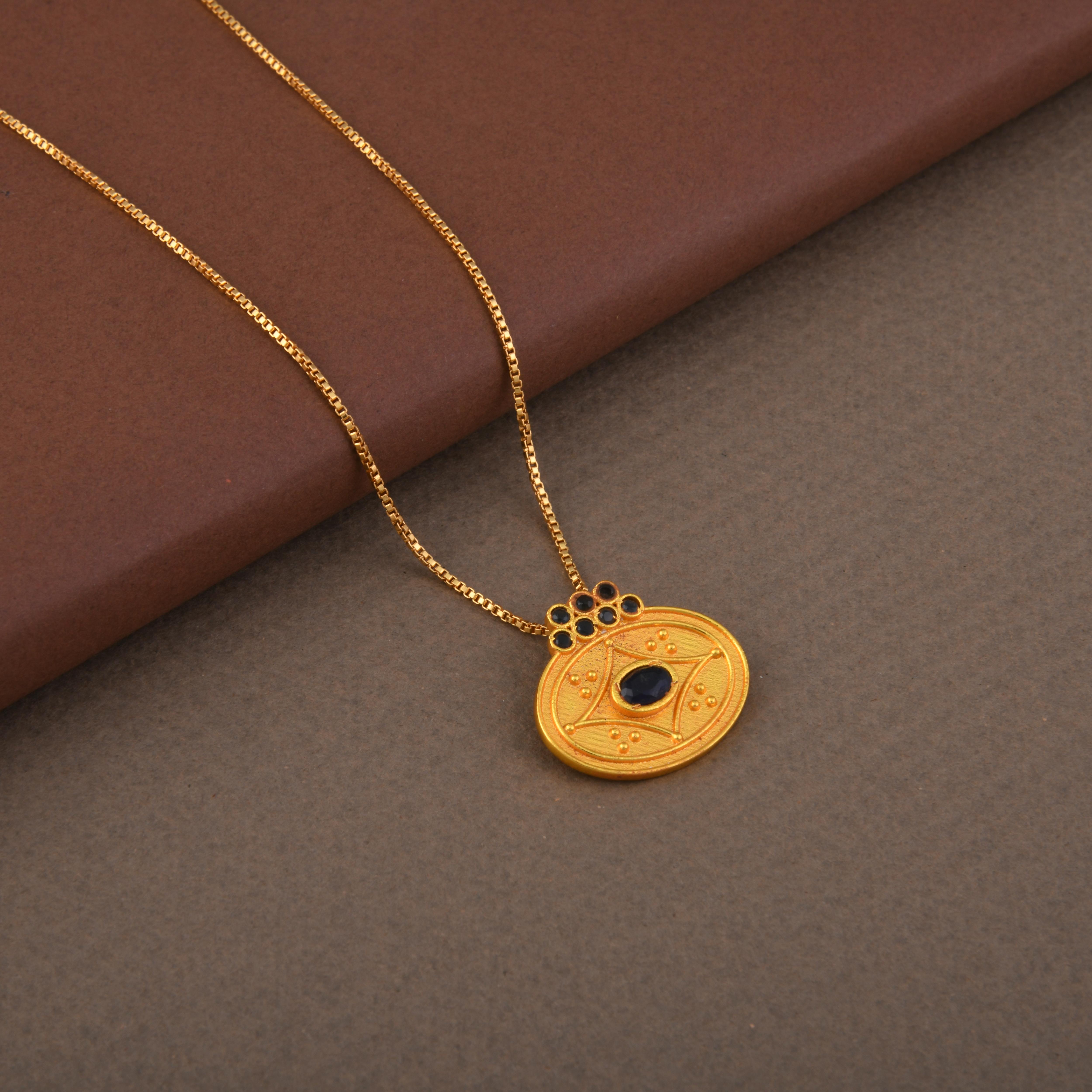Kuncham Chain Pendant- Mandira Design