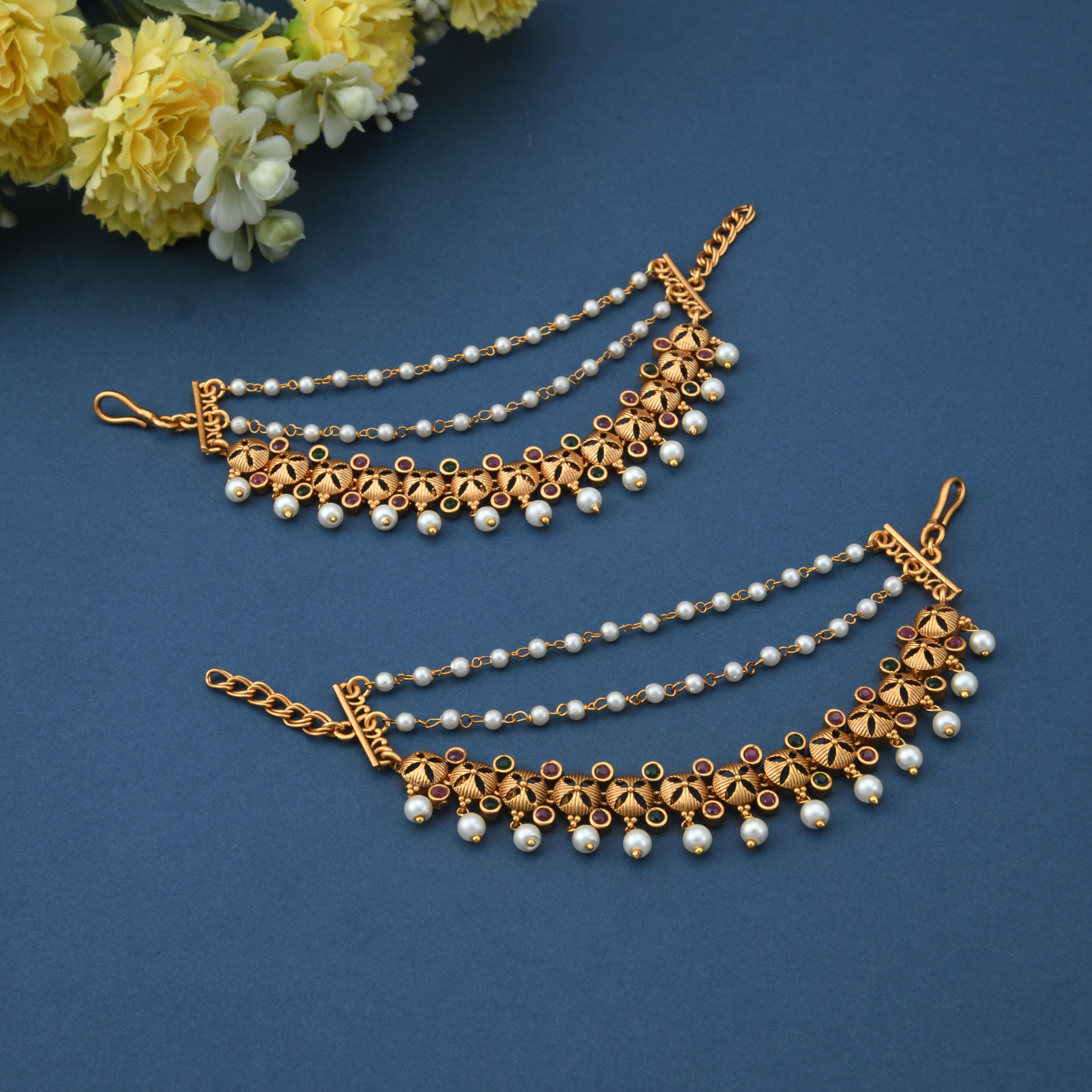 Sita Temple Ear Chain