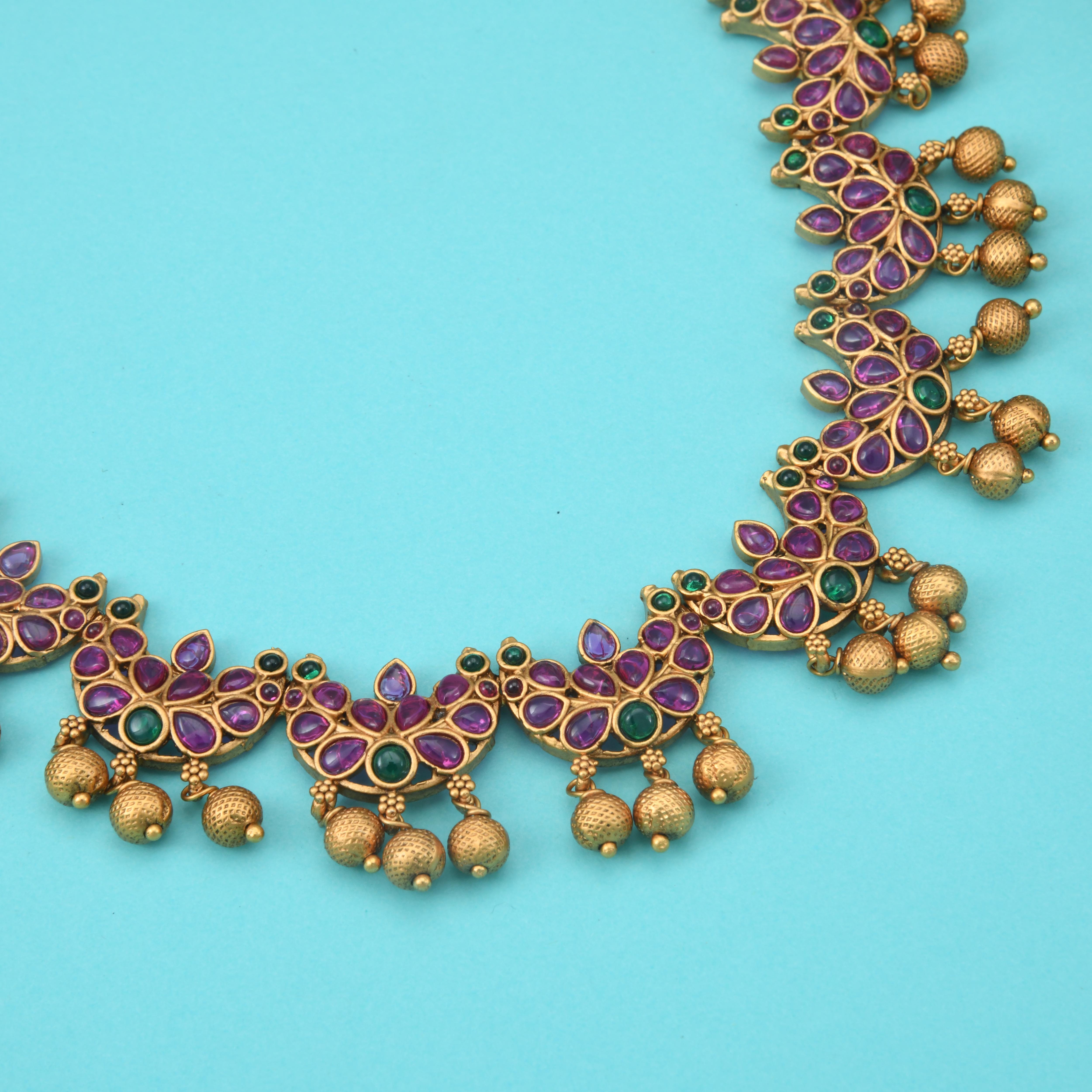 Tanishka Temple Necklace