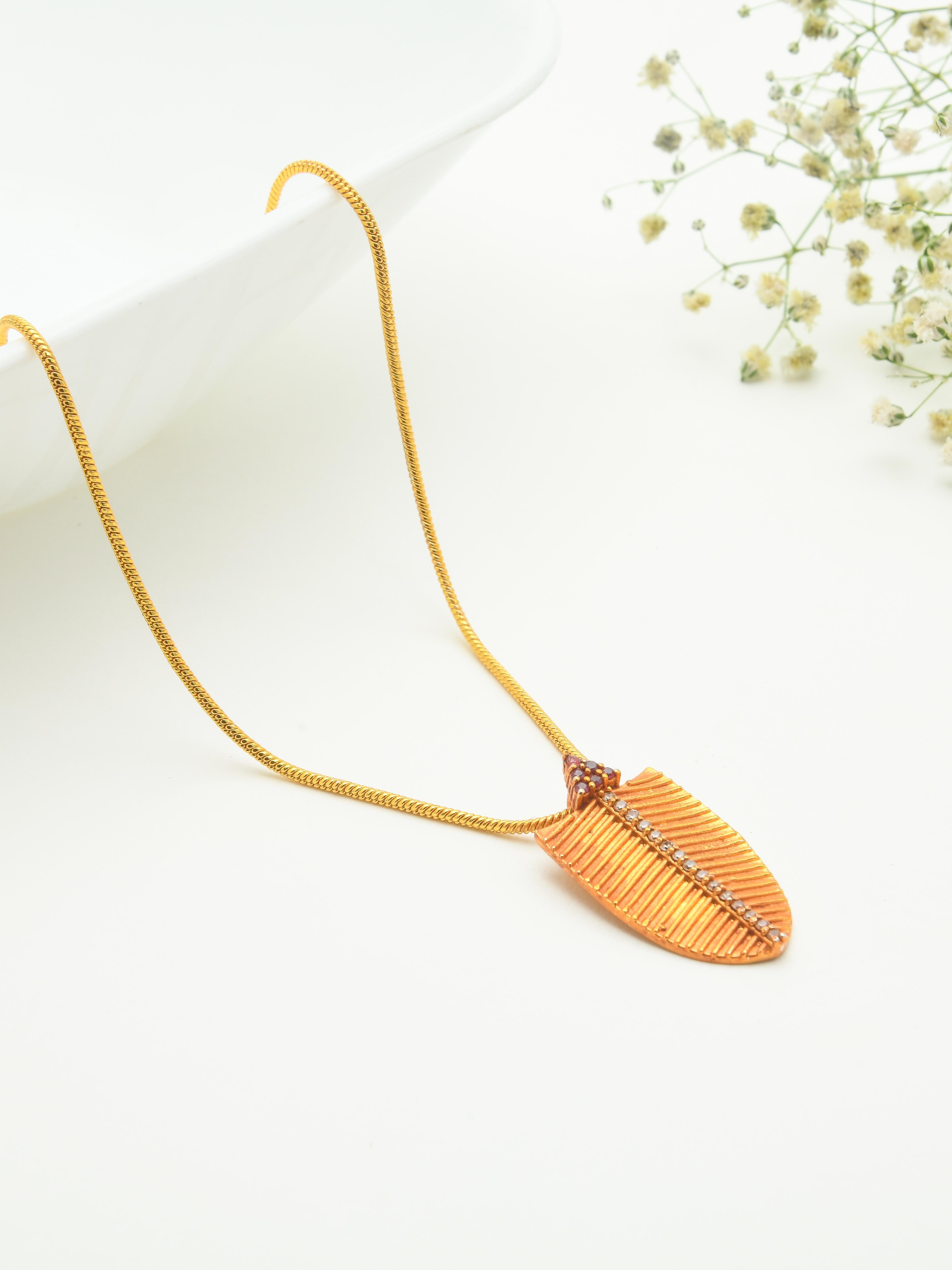Banana Pendant Necklace