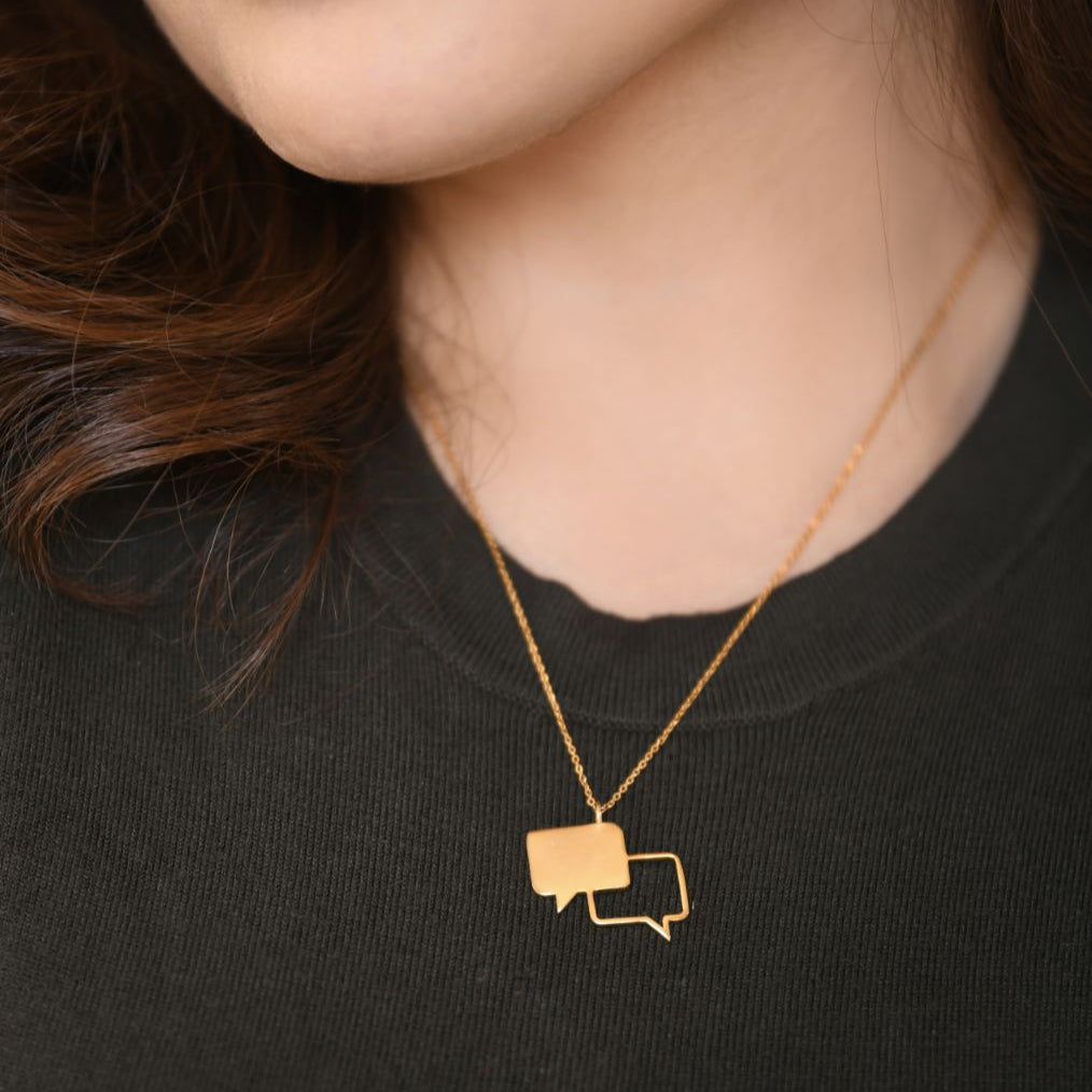 What's Up Pendant Necklace