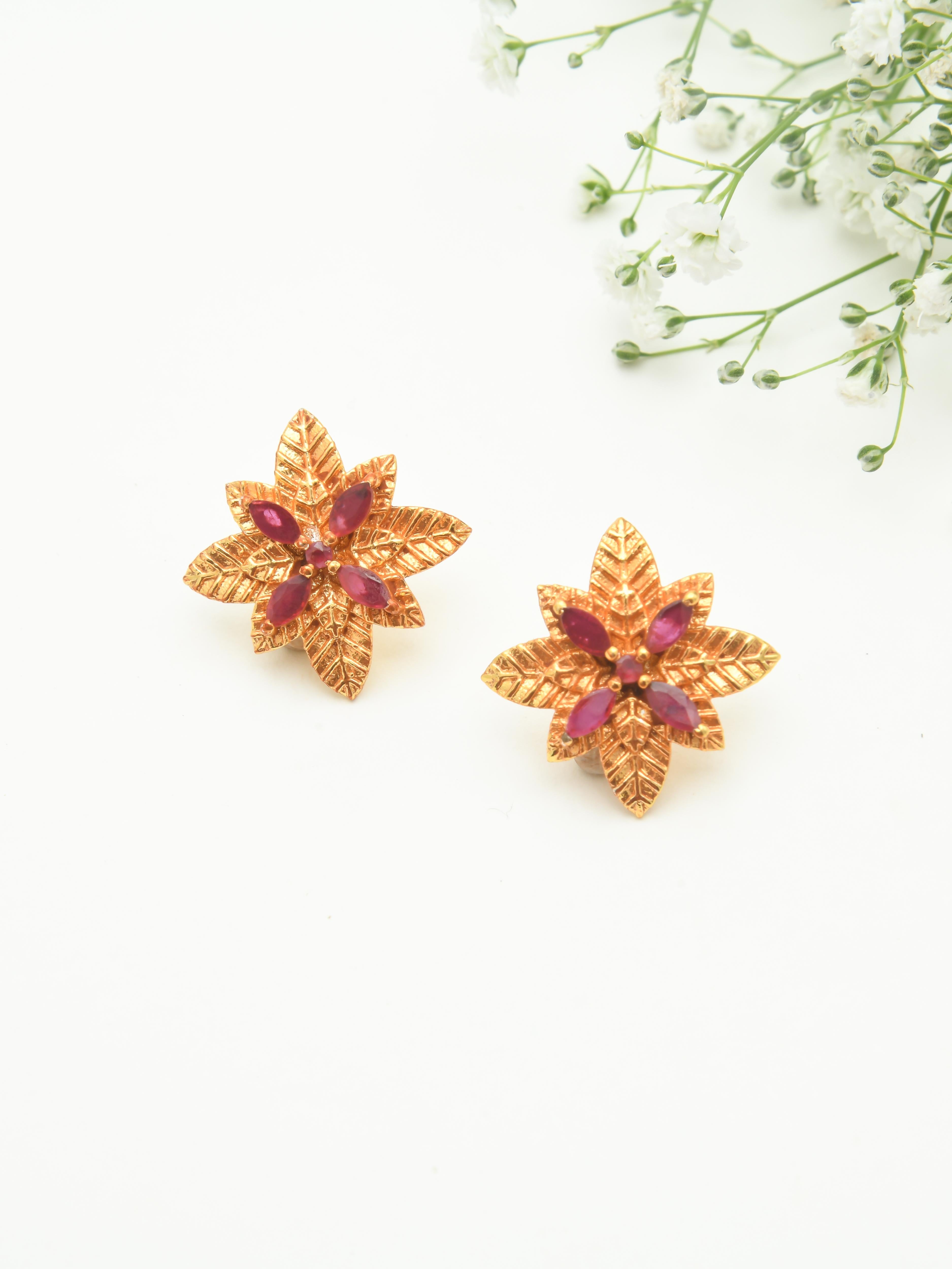 Mint Leaf Earrings