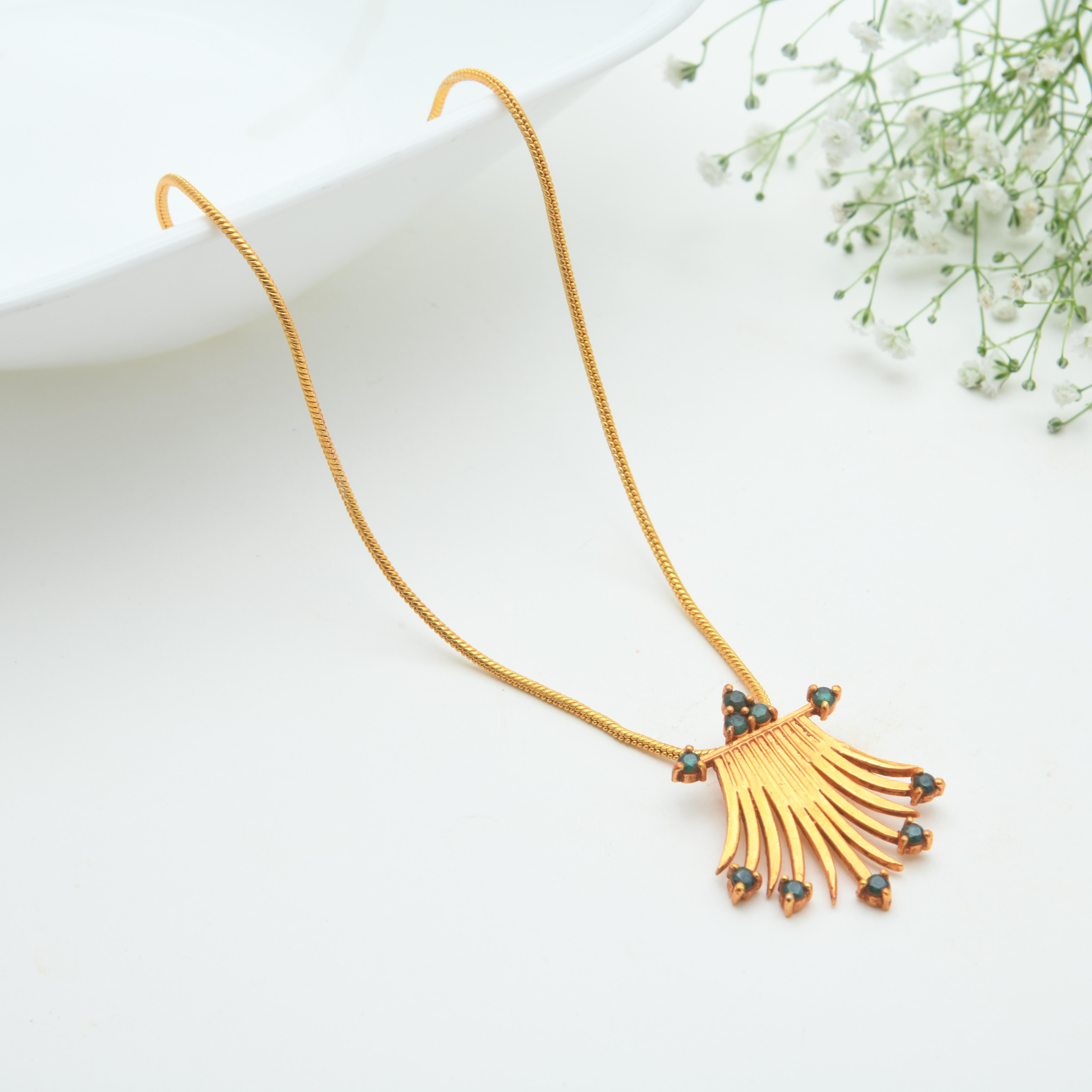 Lemongrass Pendant Necklace