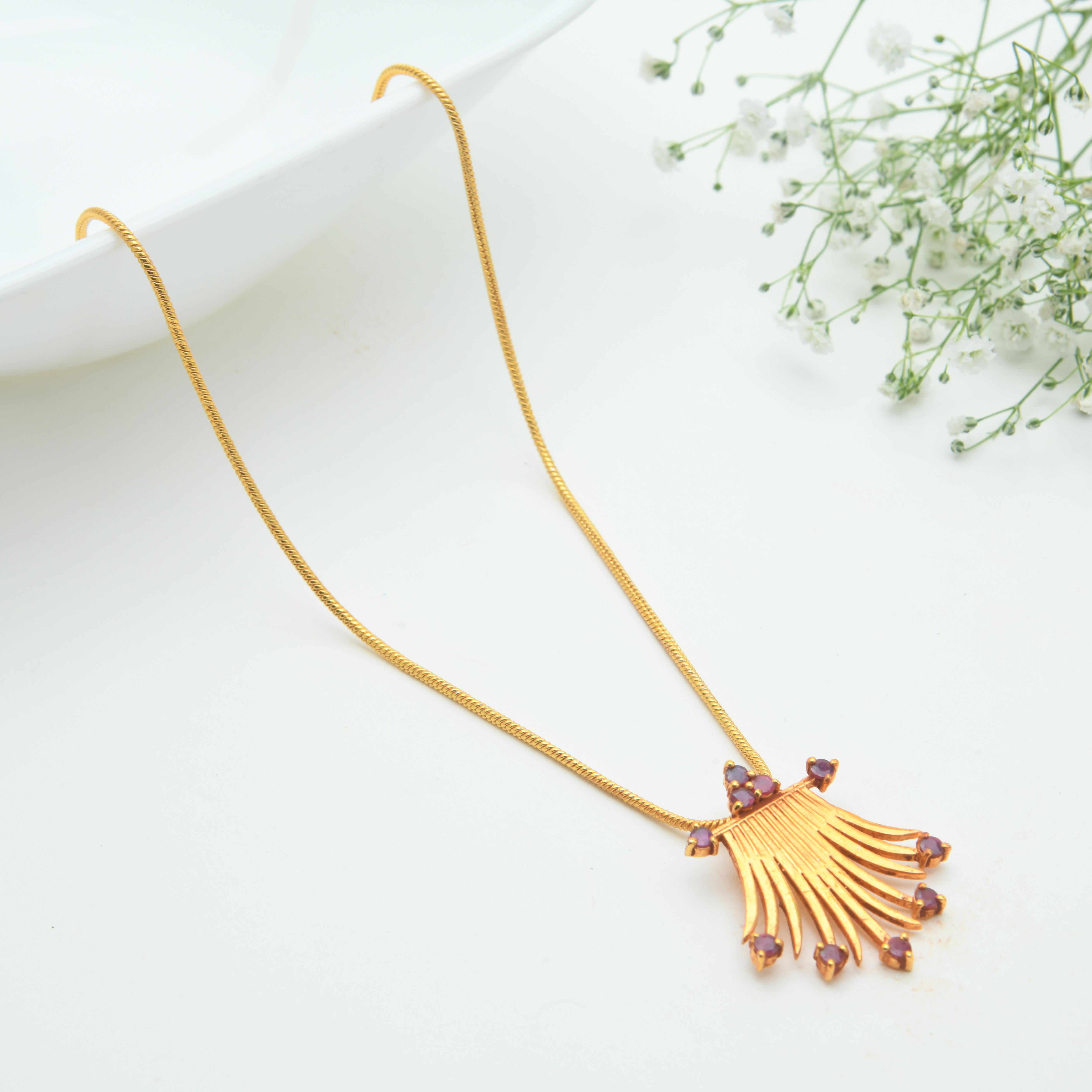 Lemongrass Pendant Necklace