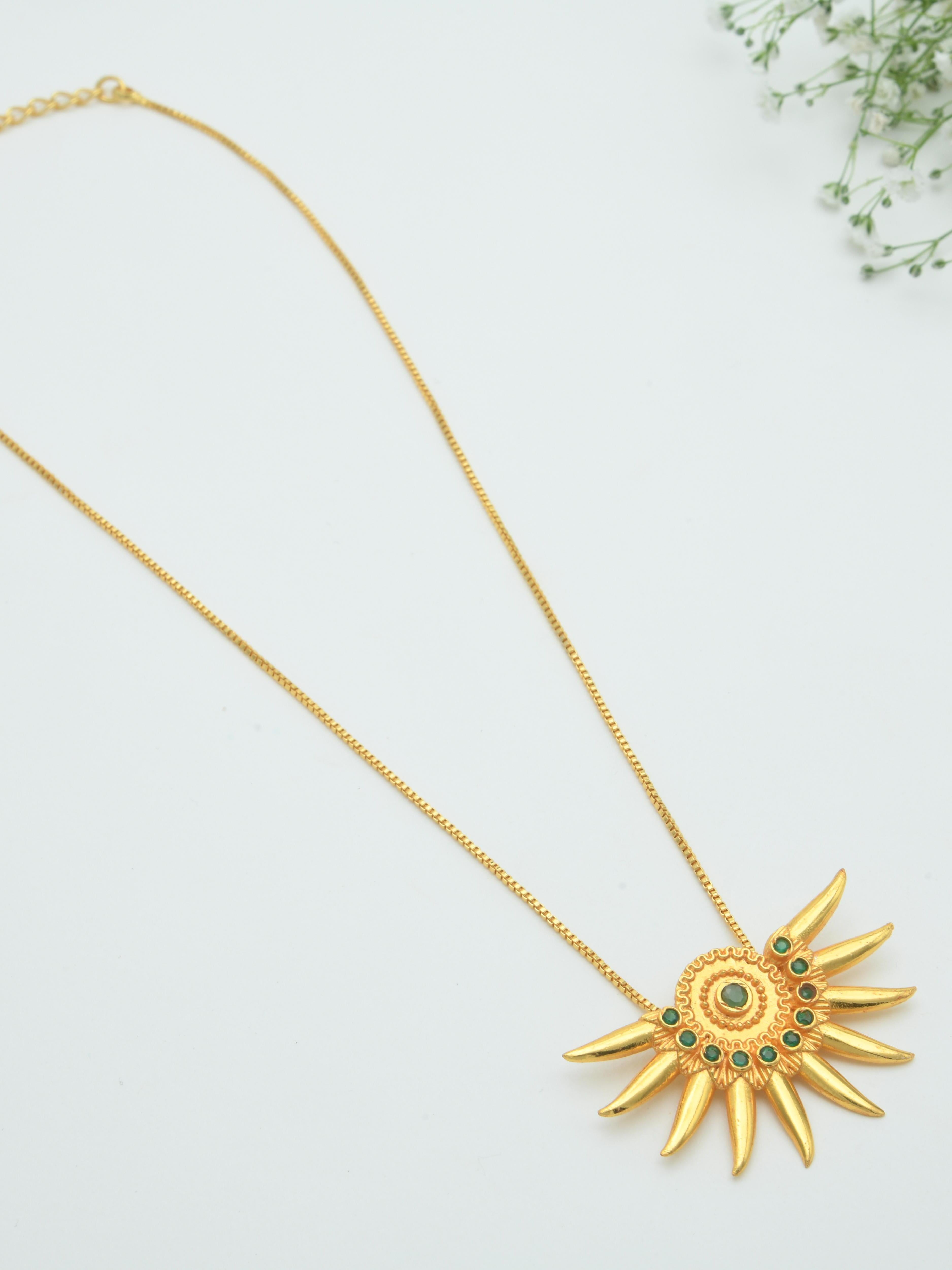Surya Pendant Necklace