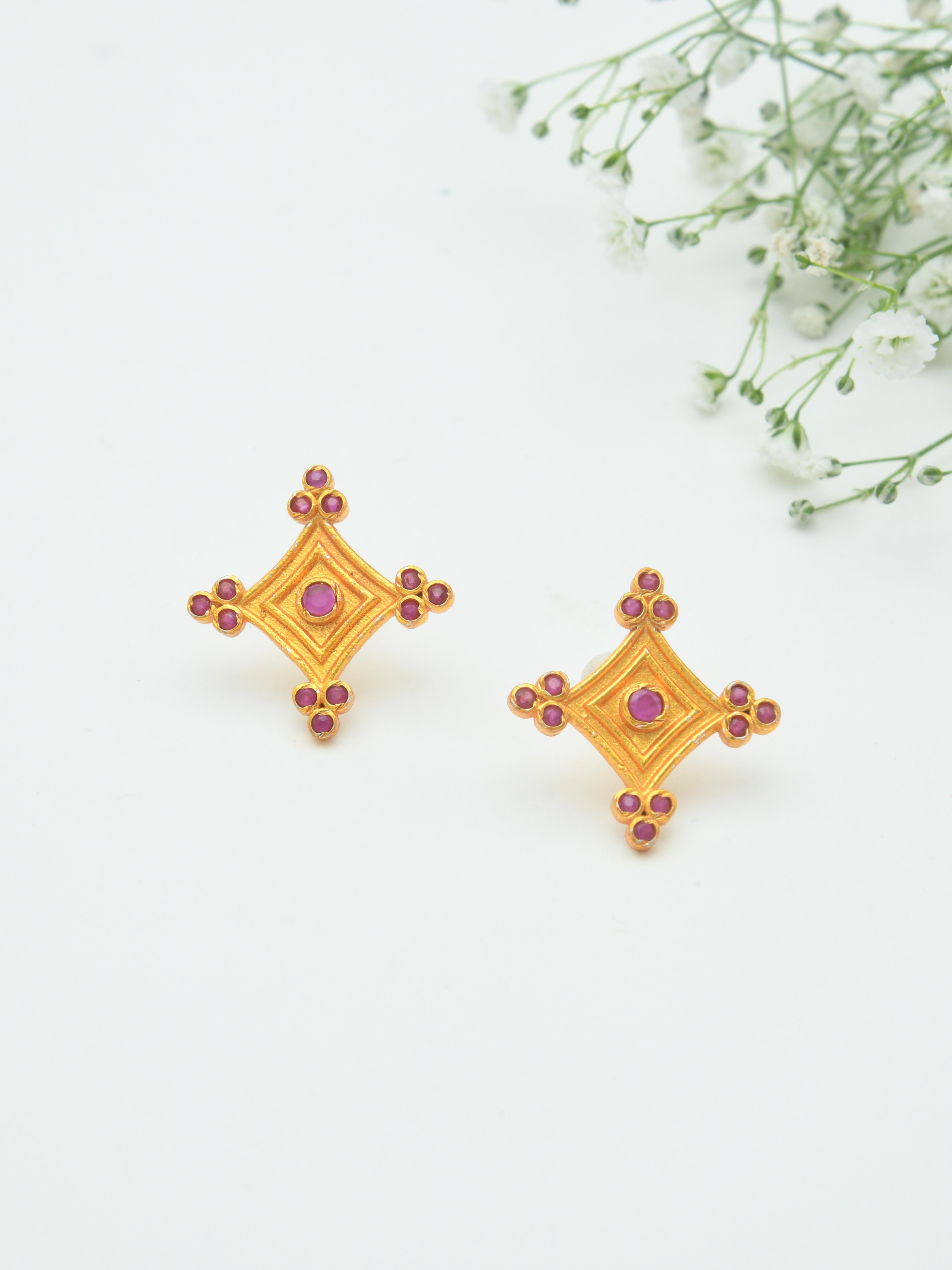Chaturam Earrings