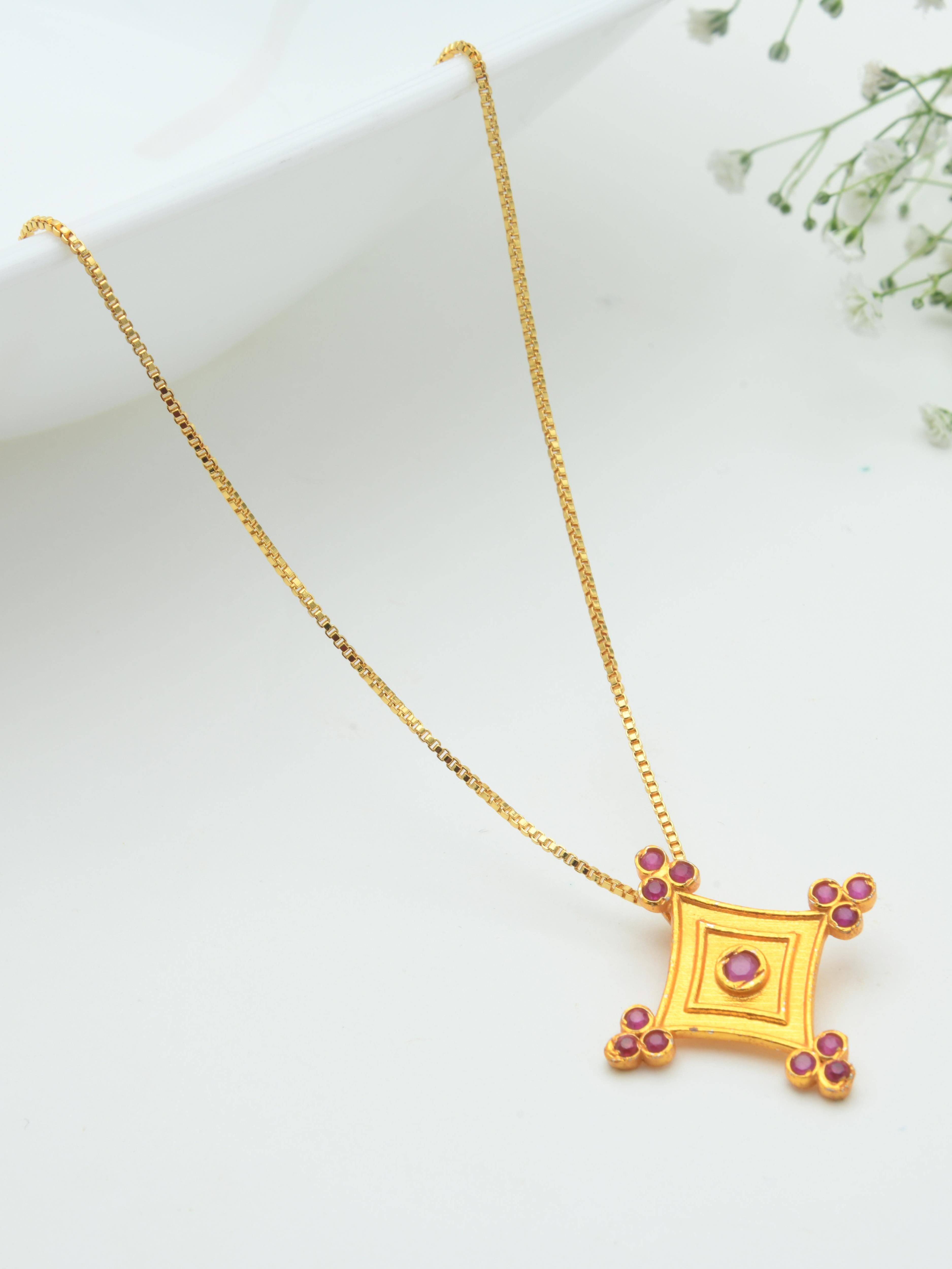 Chaturam Pendant Necklace