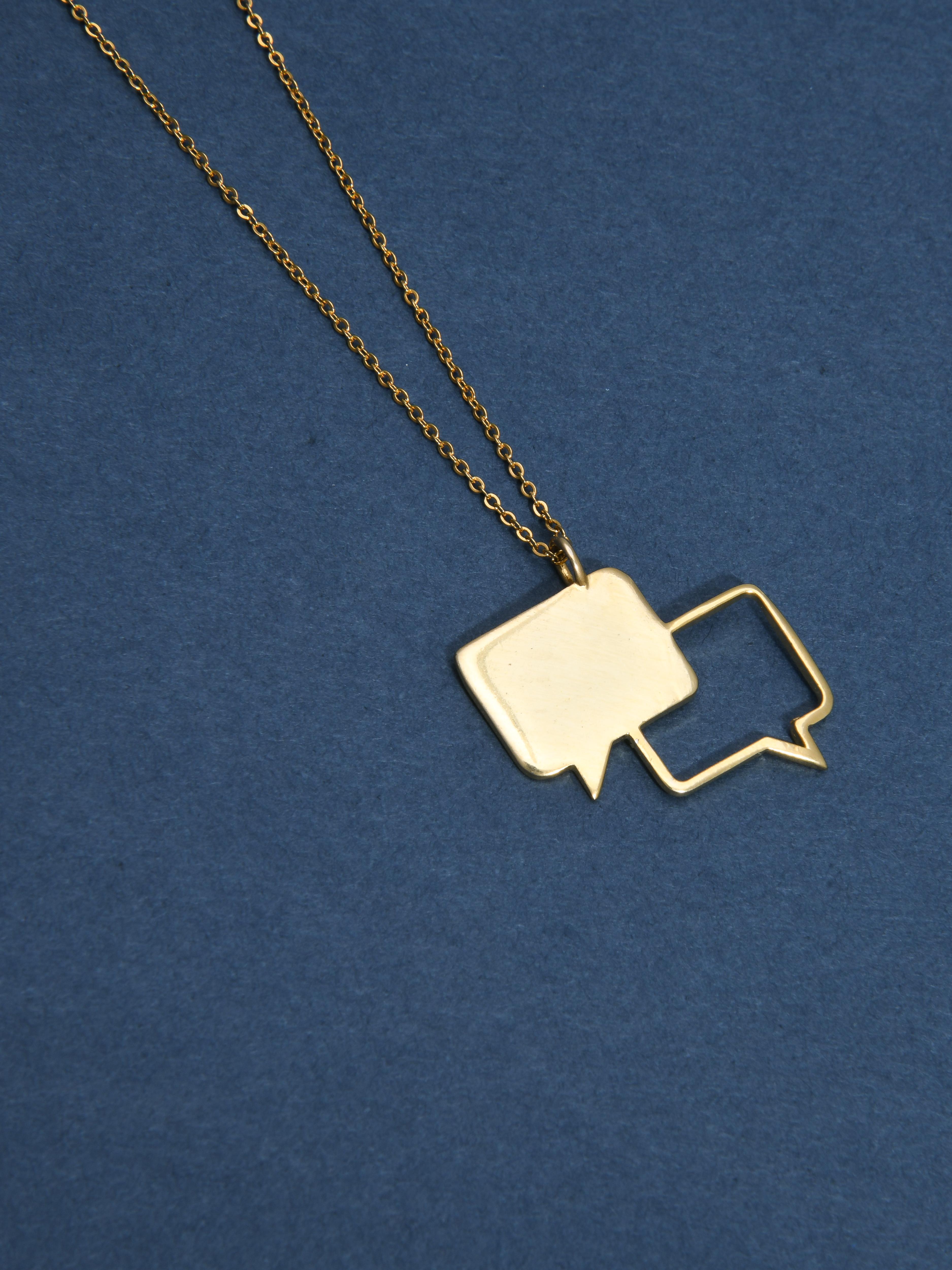 What's Up Pendant Necklace