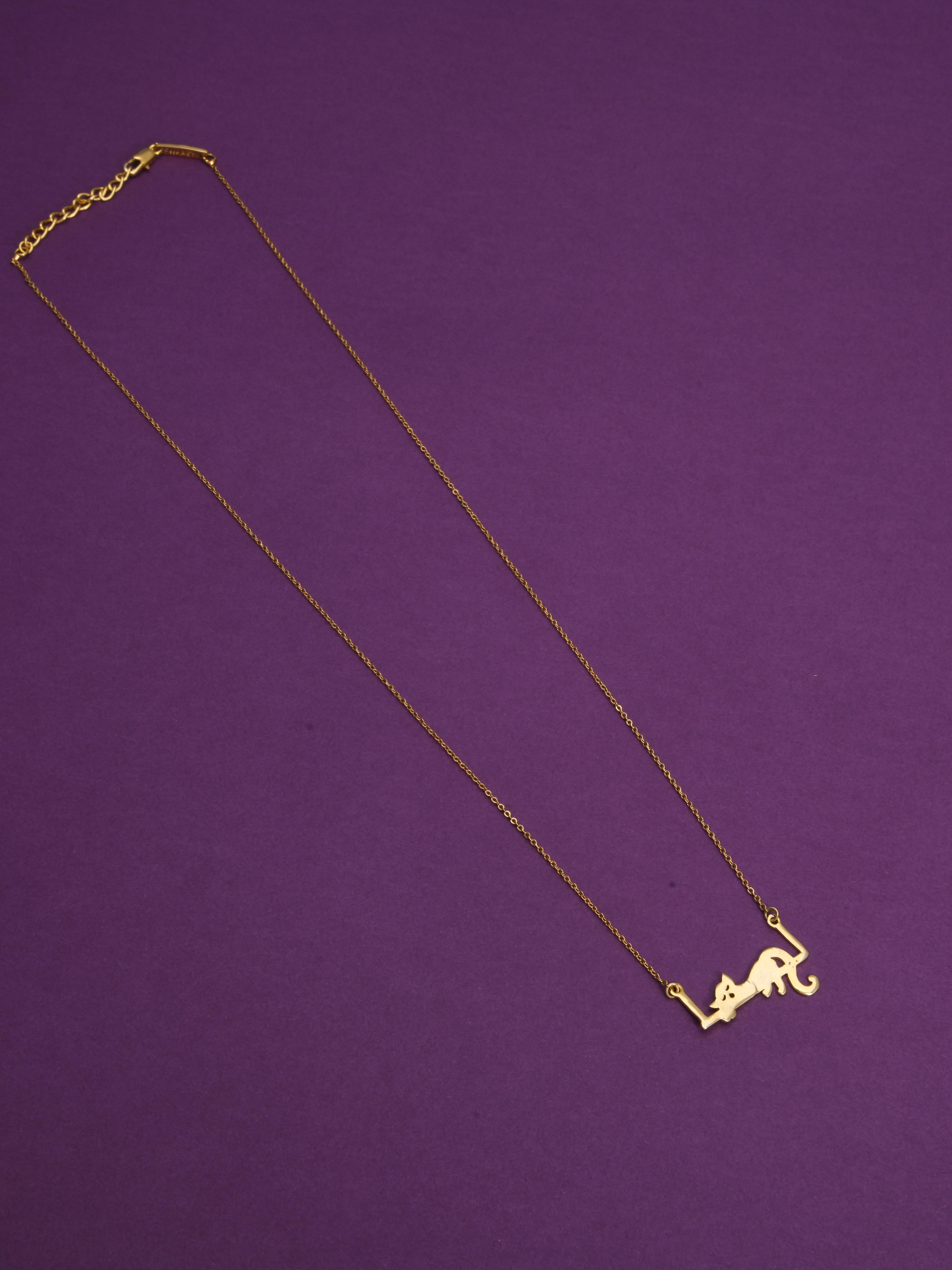 Oh So Exhausted Pendant Necklace