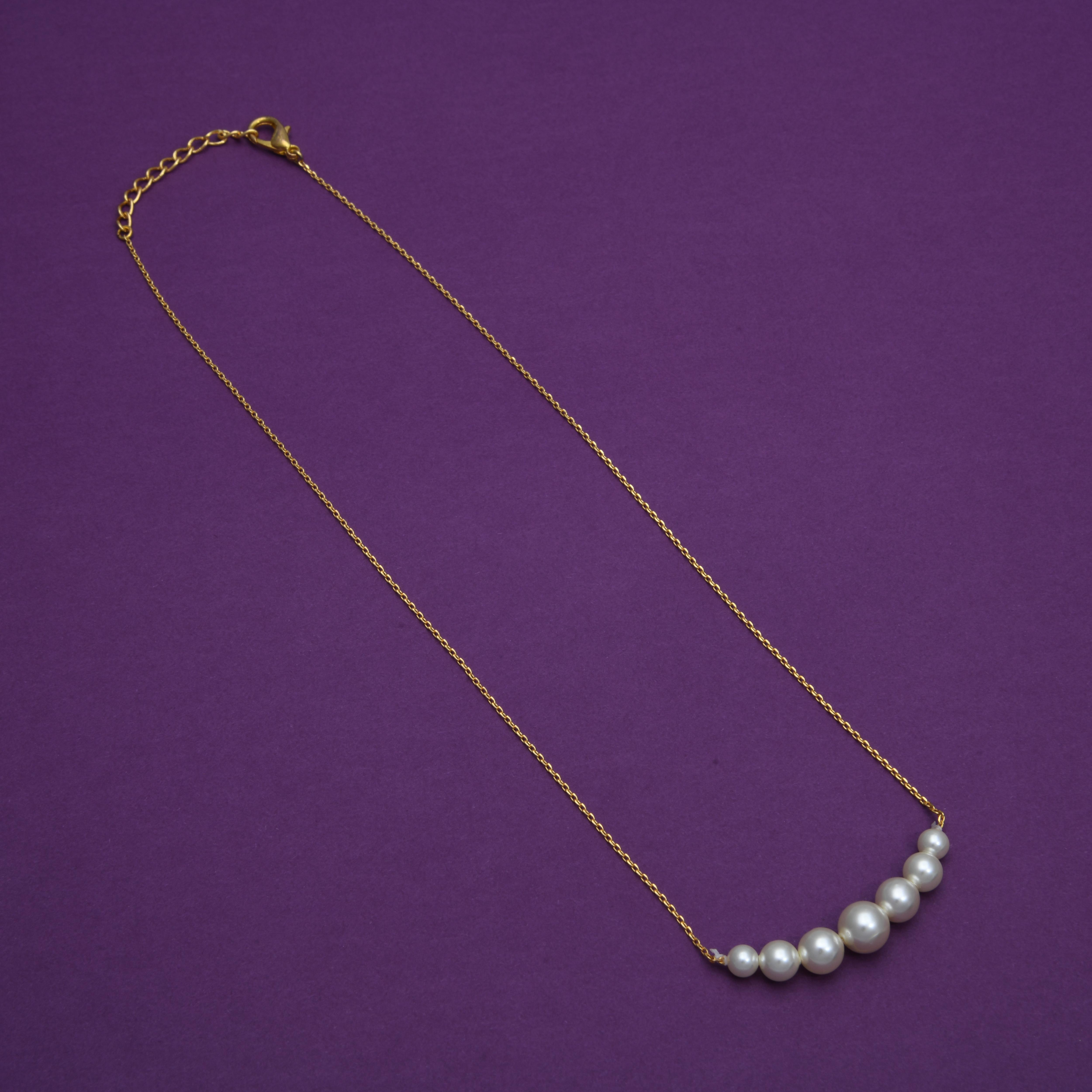 Lyla Pearl Chain Necklace
