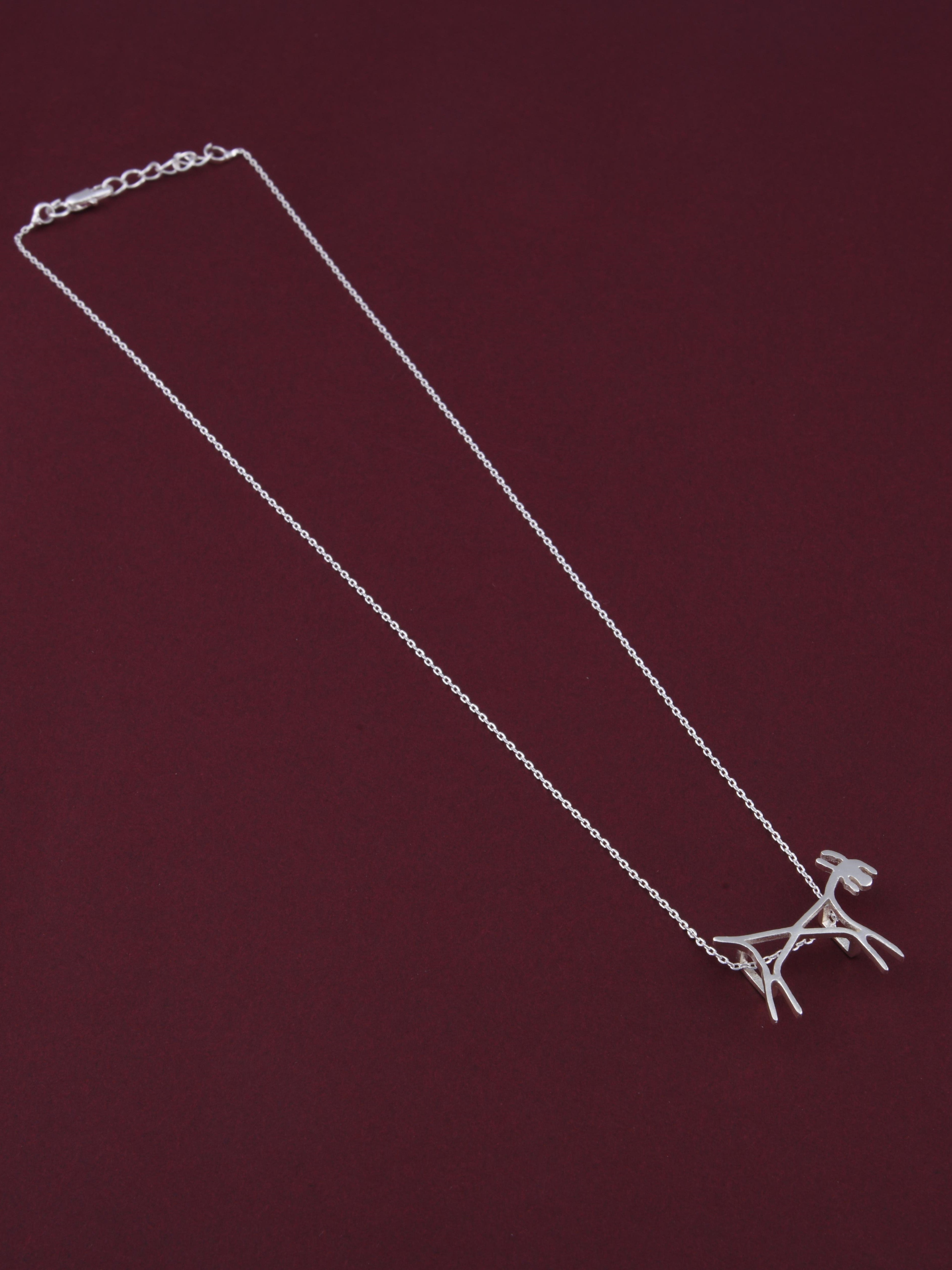 Warli Goat Pendant Necklace