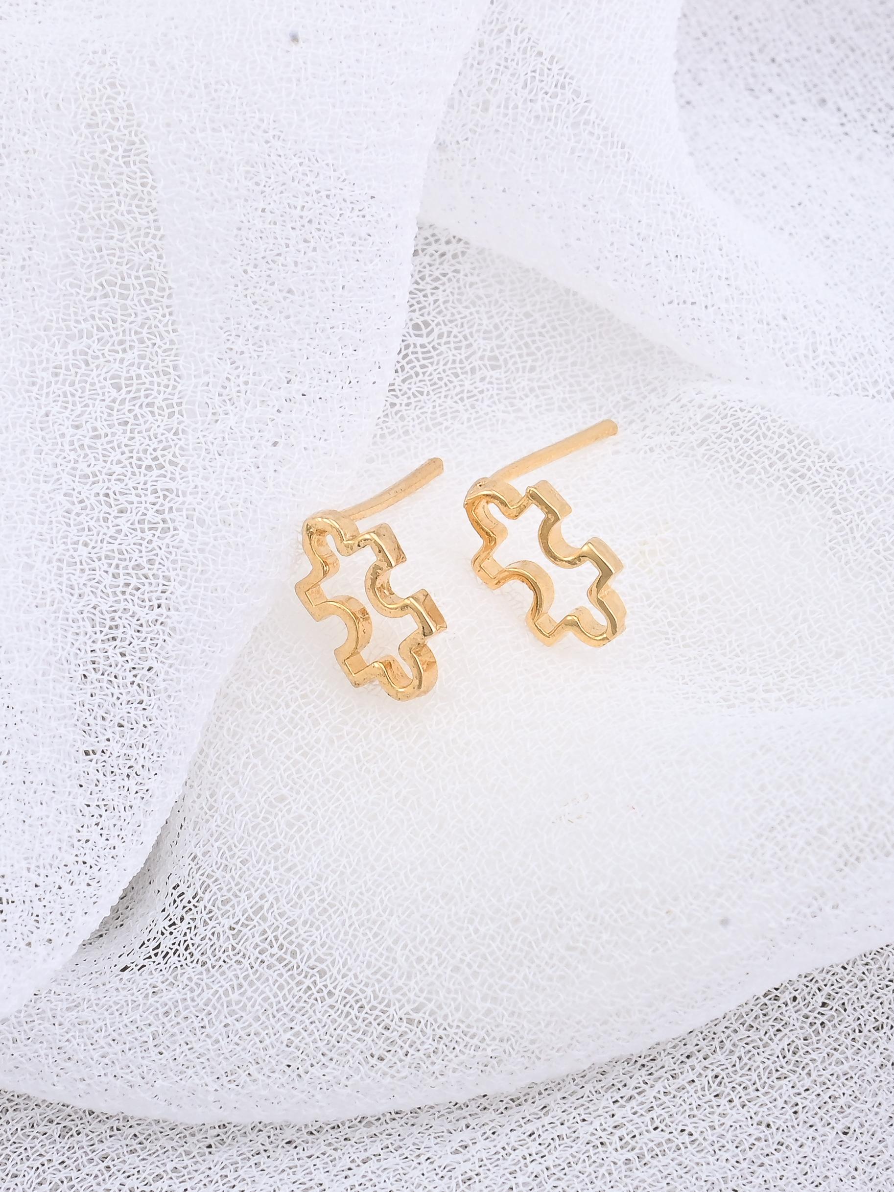 Jig Saw Earrings