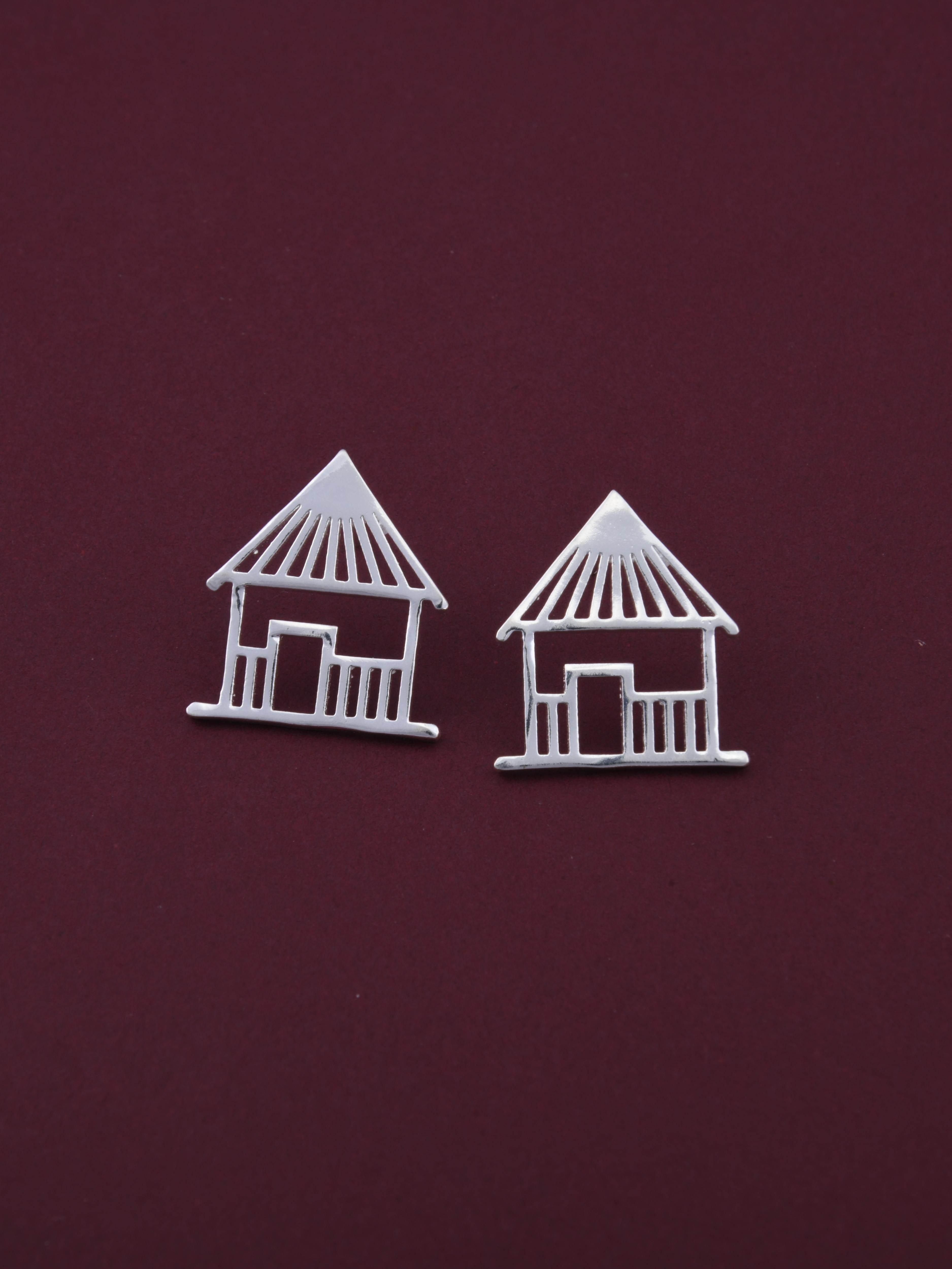 Hut Warli Earrings