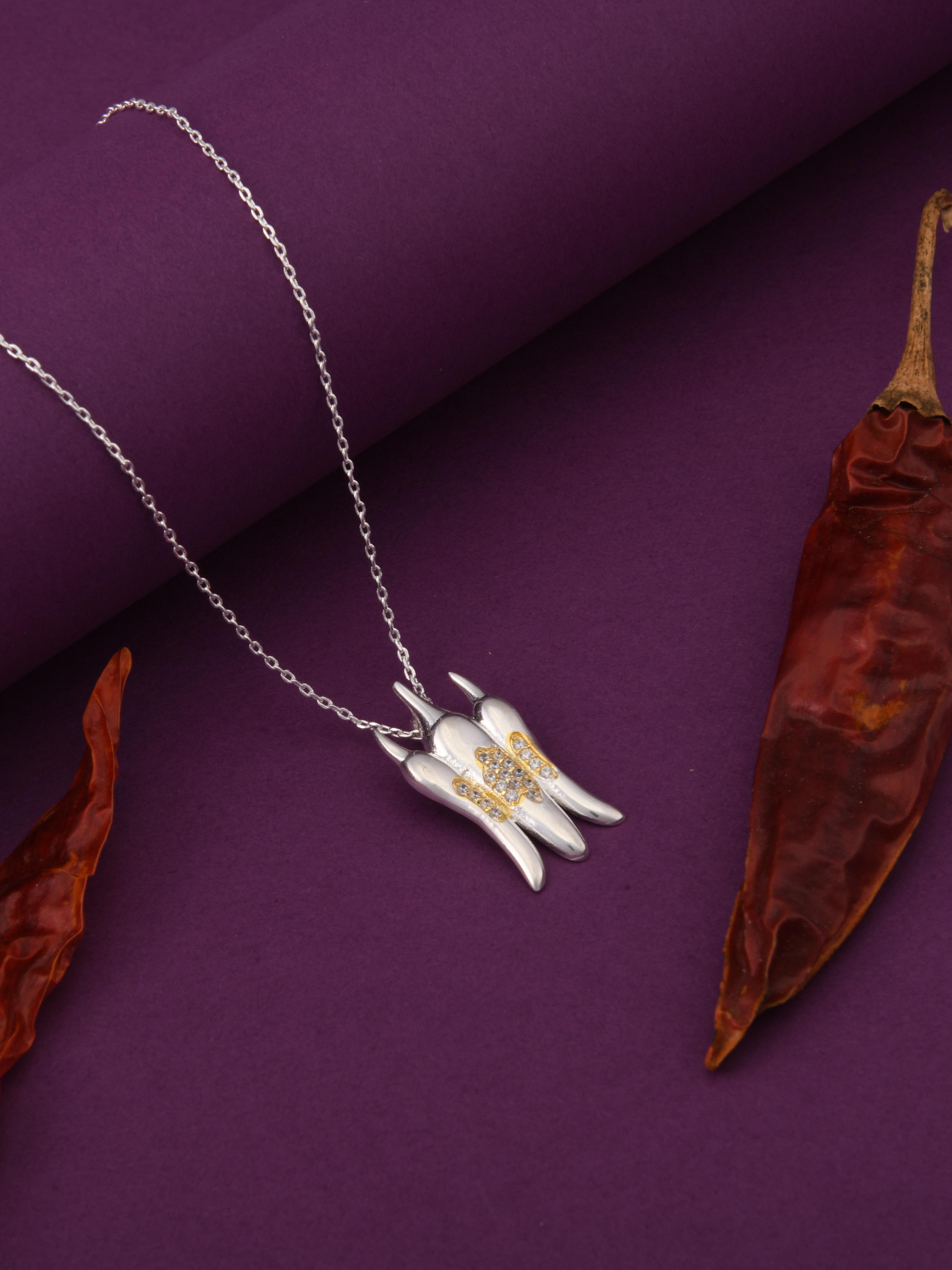 Chilli Spice Pendant Necklace
