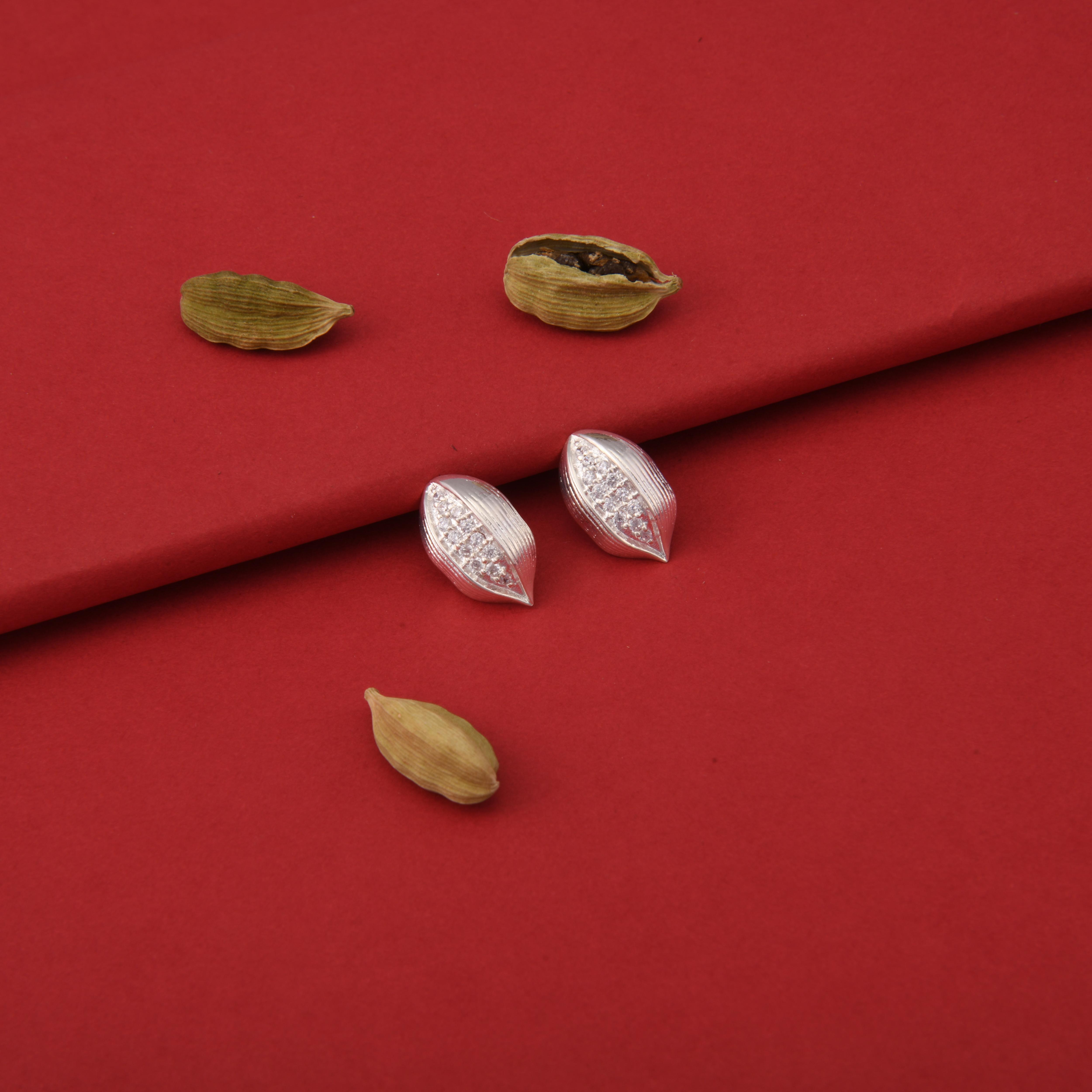 Cardamom Small Spice Earrings