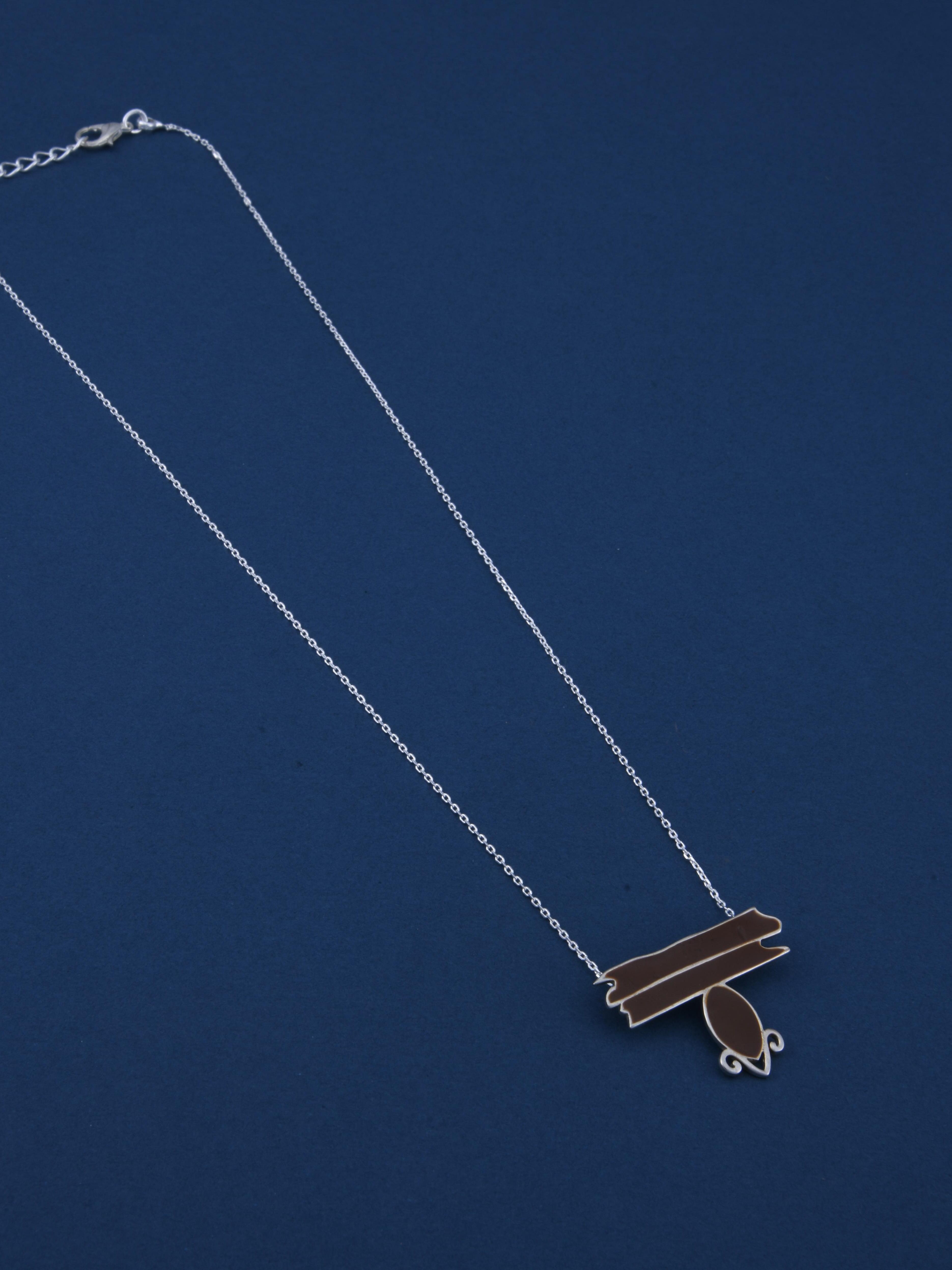 Cinnamon & Cardamom Spice Pendant Necklace