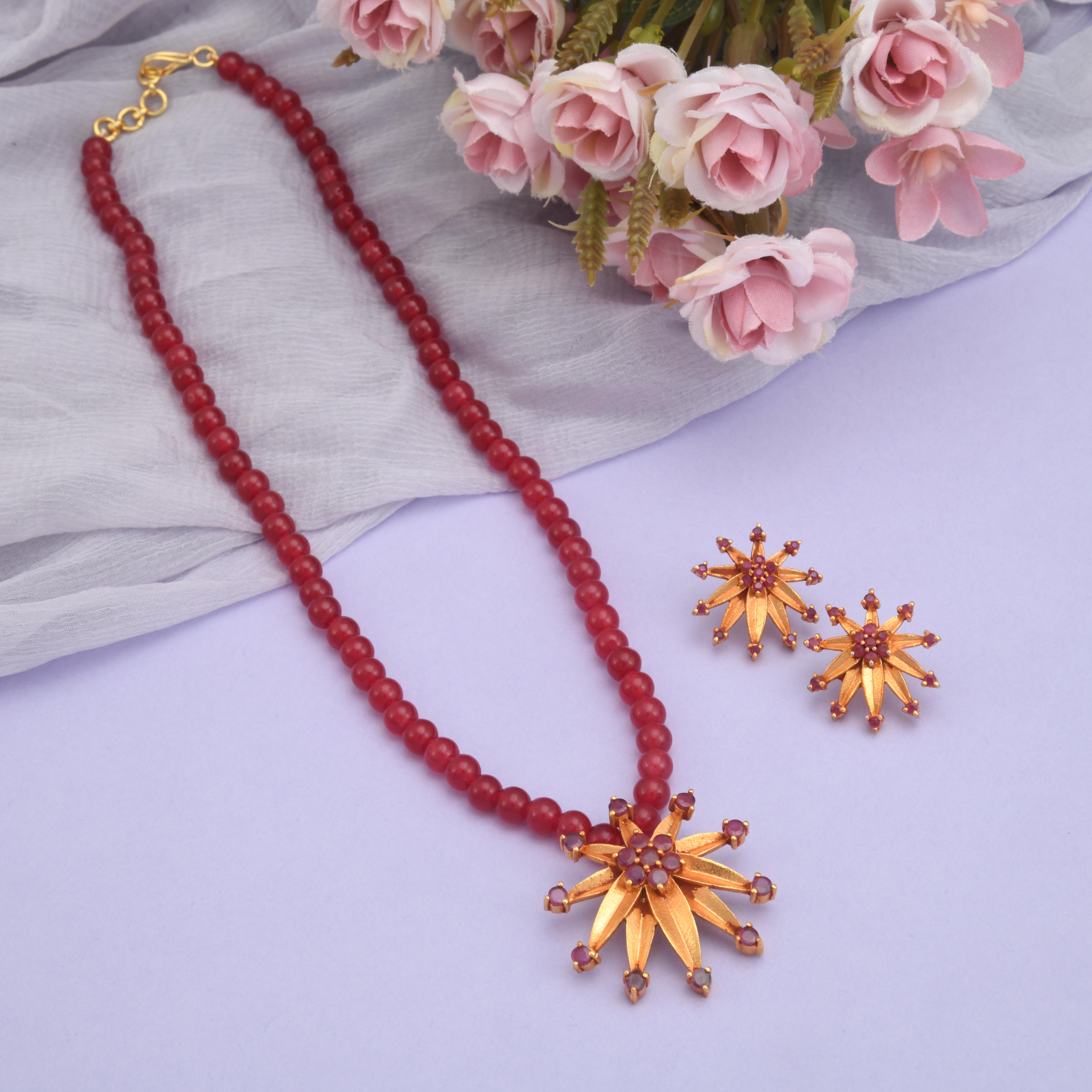 Big Maka Beads Necklace