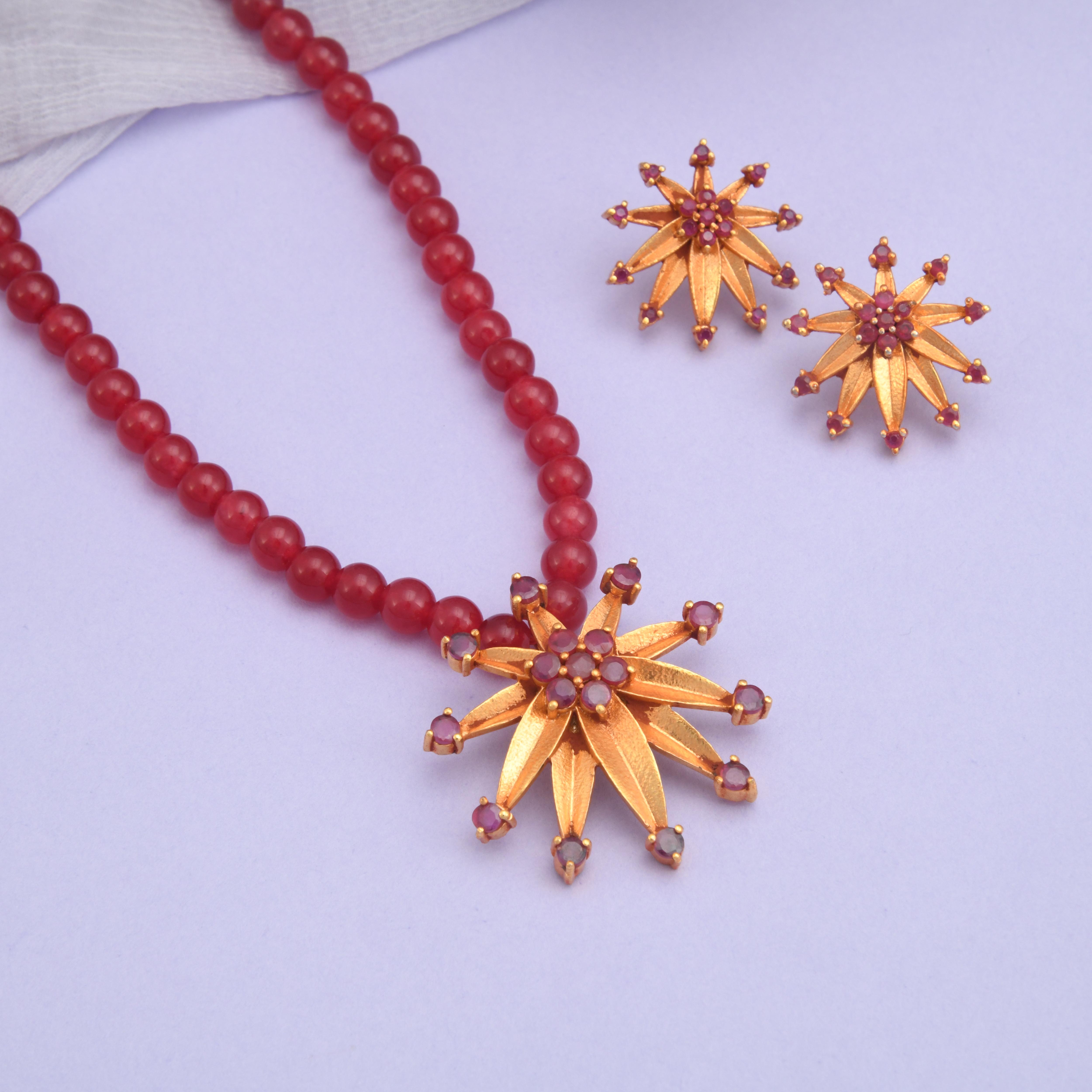 Big Maka Beads Necklace