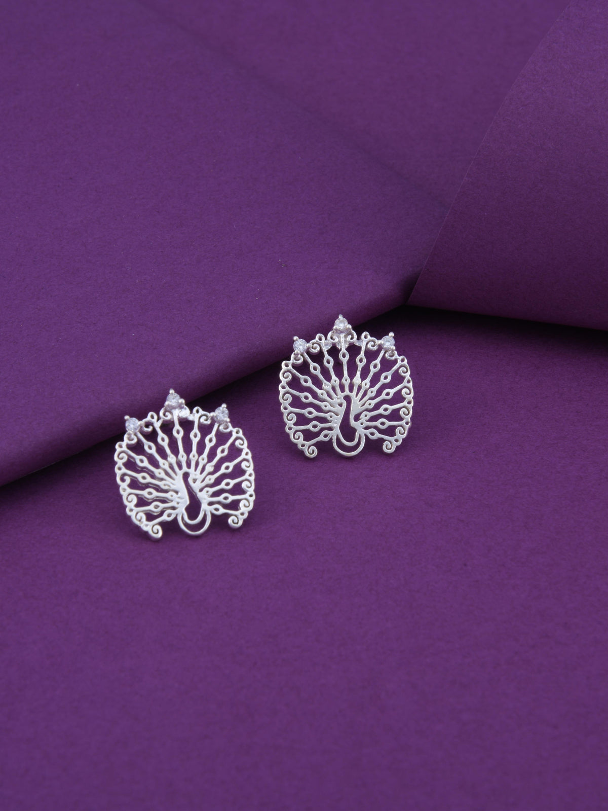 Mayuramukhi Stud Earrings