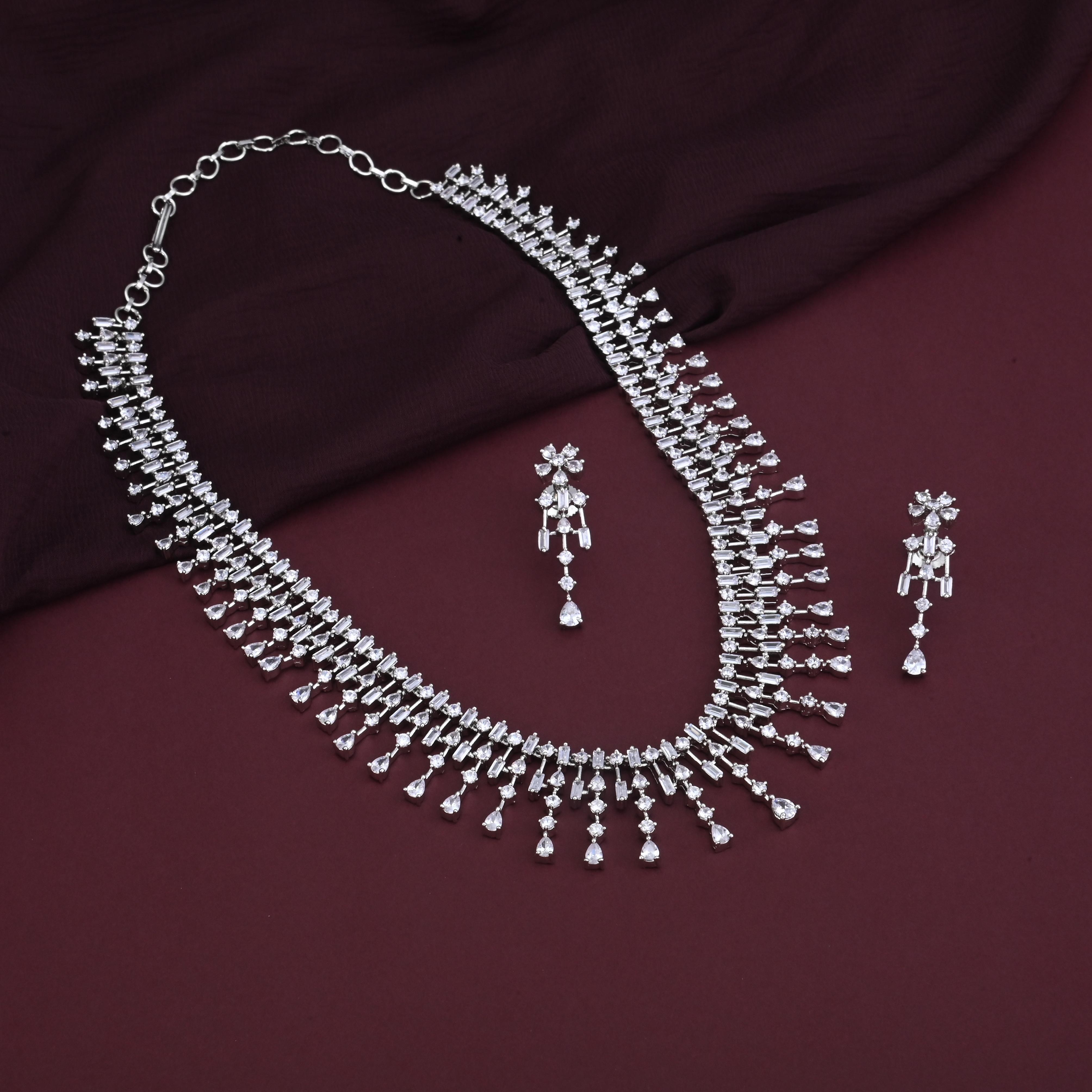 CZ Stones Crush Necklace