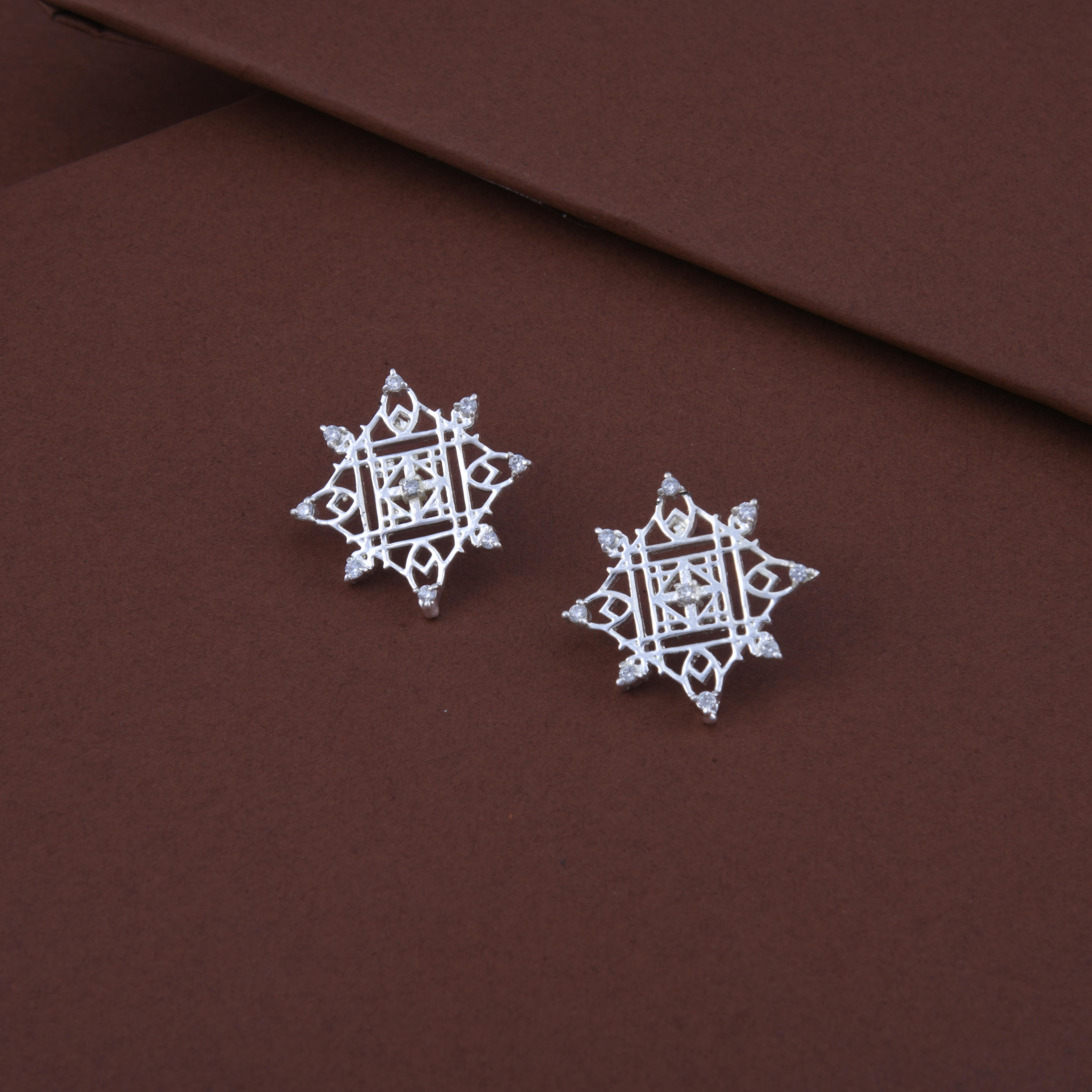 Kala Kolam Stud Earrings
