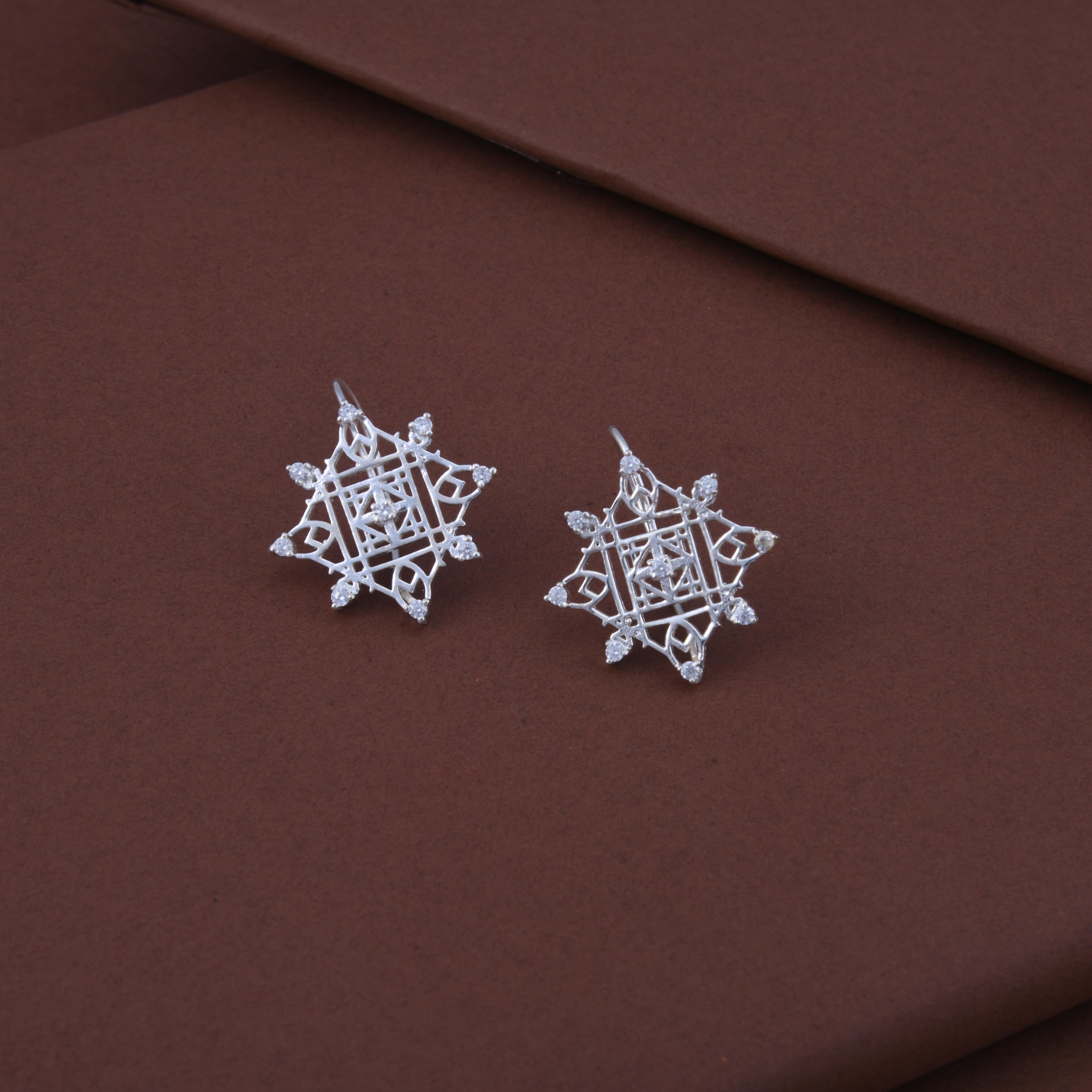 Kala Kolam Hook Earrings