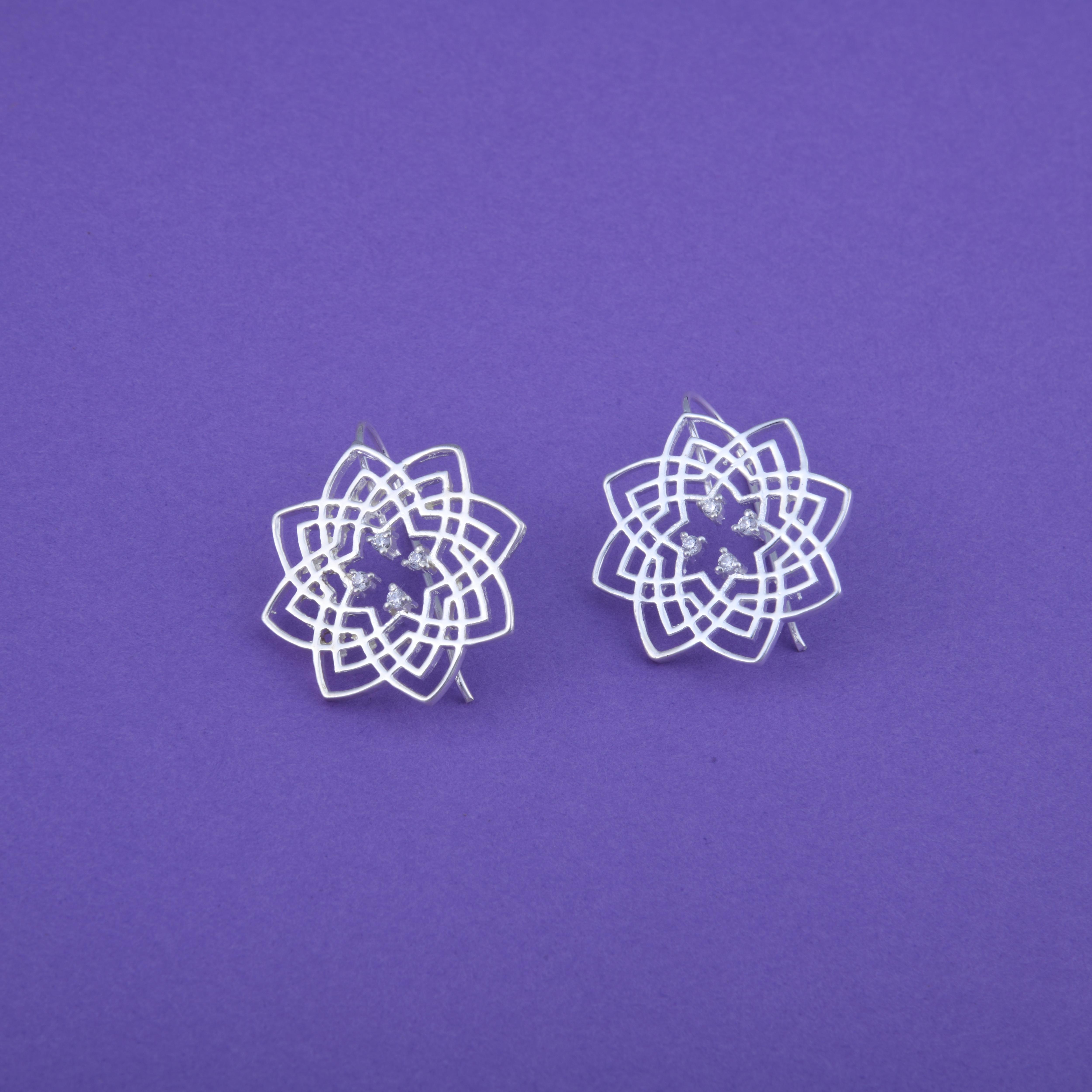 Pongal Hook Earrings