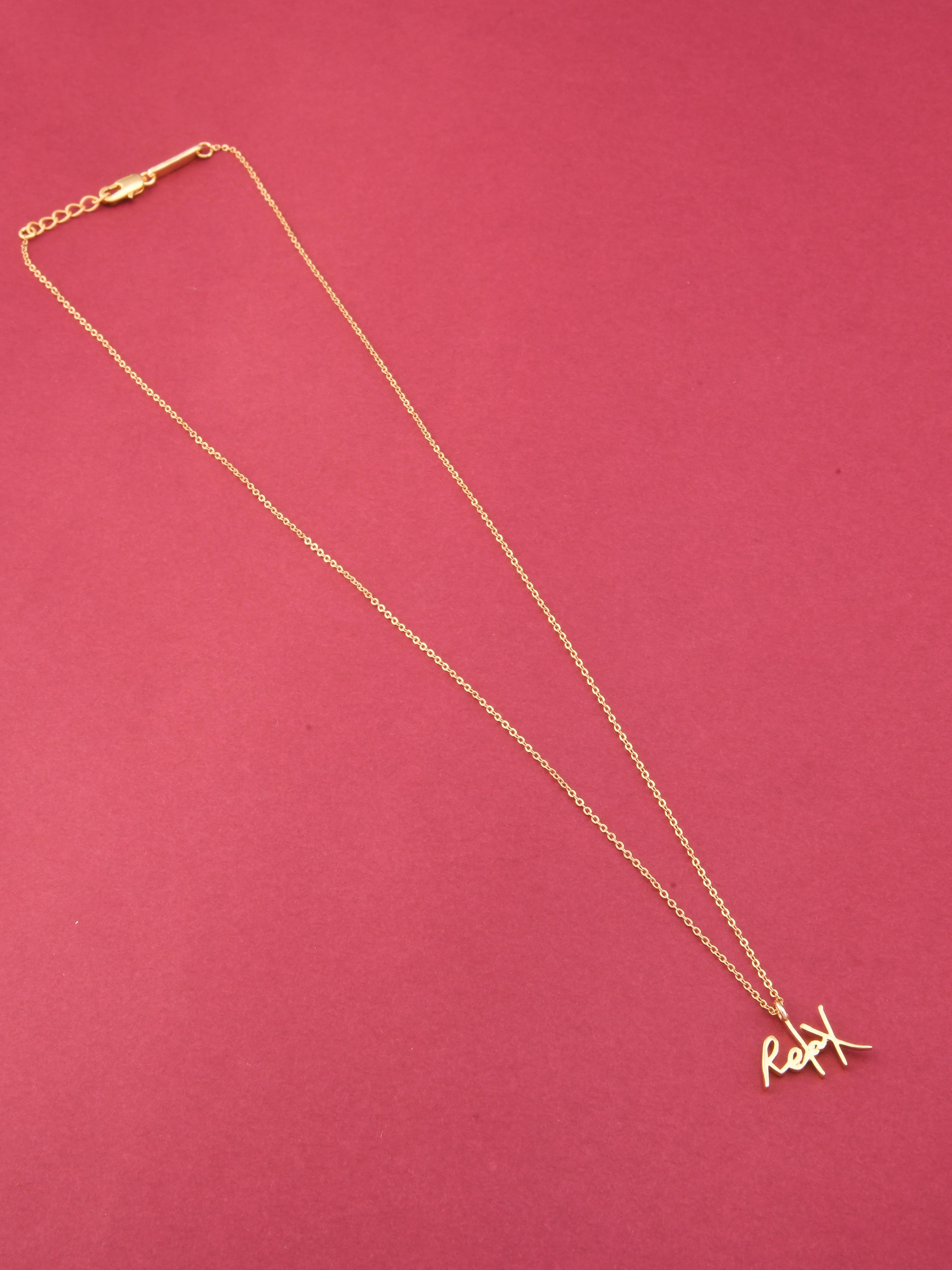 Relax Pendant Necklace