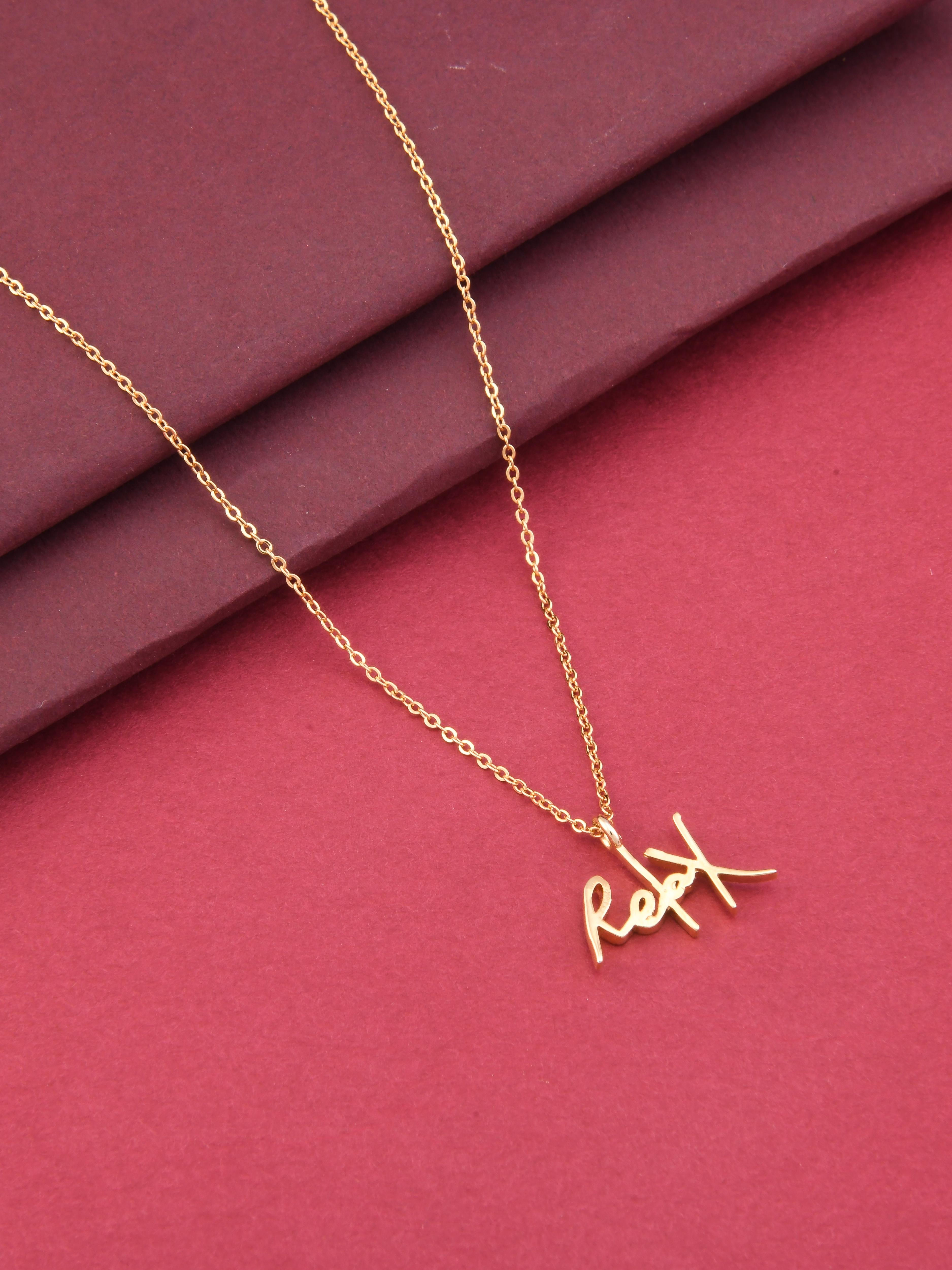 Relax Pendant Necklace